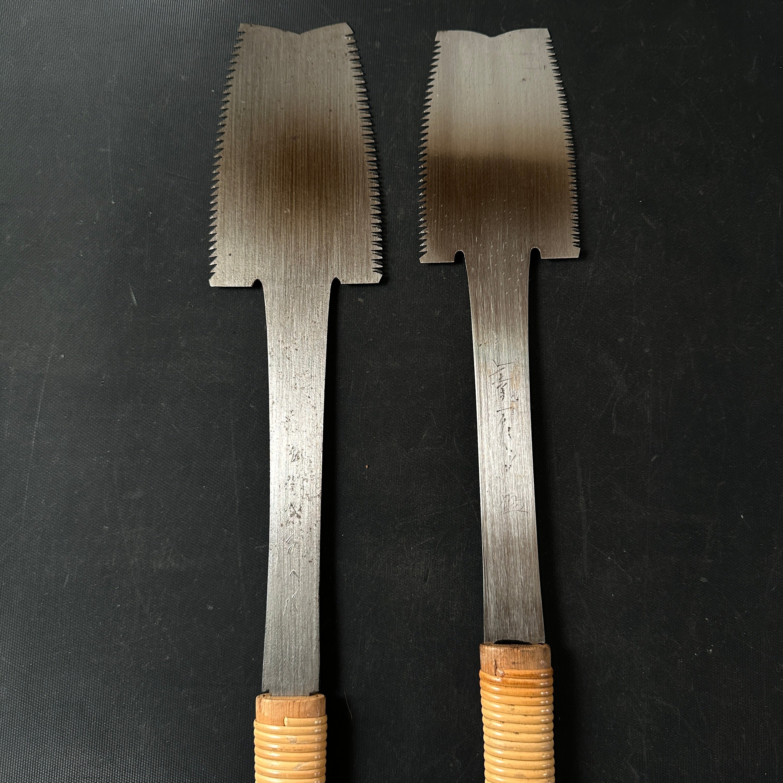 Old stock Ready to use Azebiki Nokogiri Hand made saw 掘出し物 目立て済み 畔挽き鋸  105,120mm