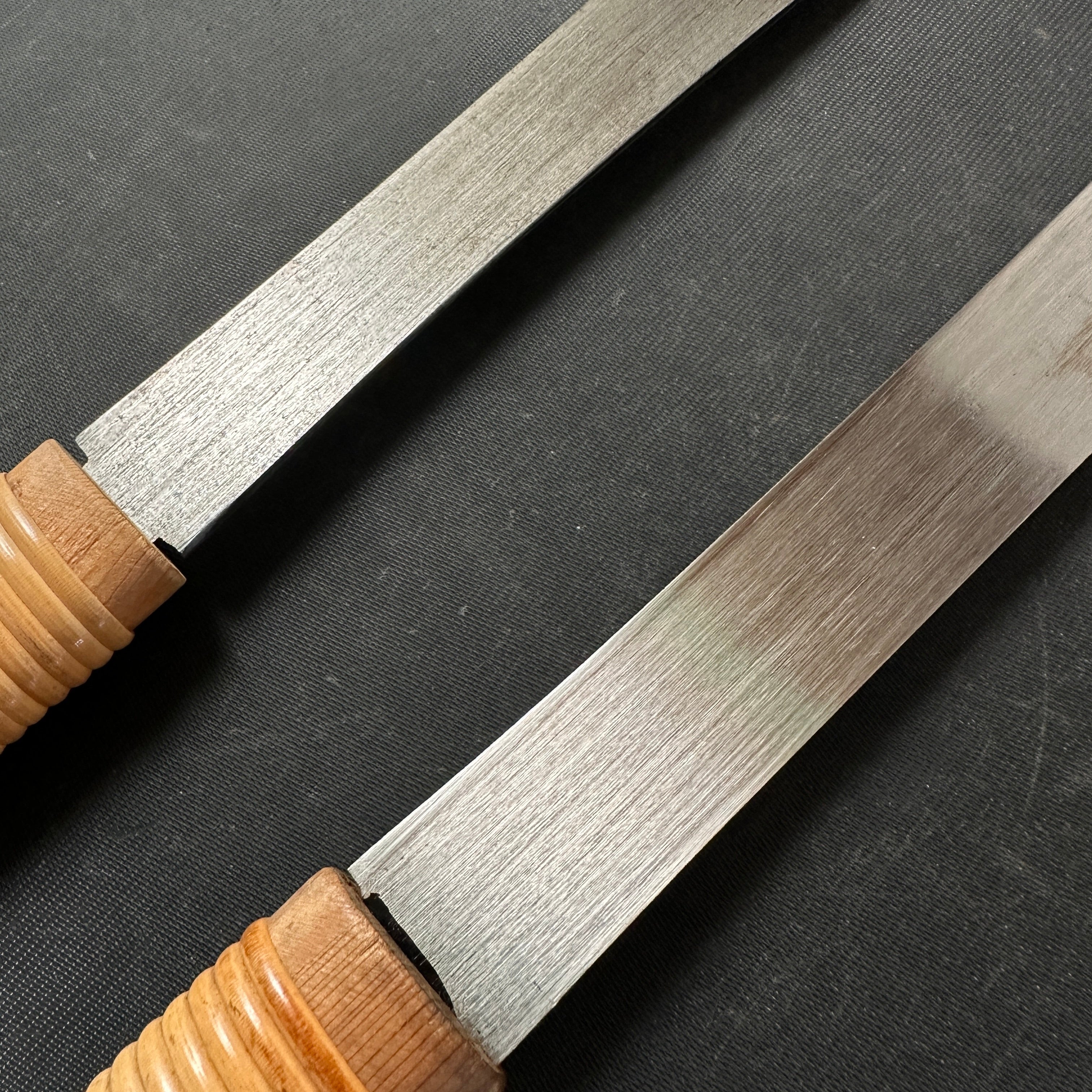 Old stock Ready to use Azebiki Nokogiri Hand made saw 掘出し物 目立て済み 畔挽き鋸 105,120mm