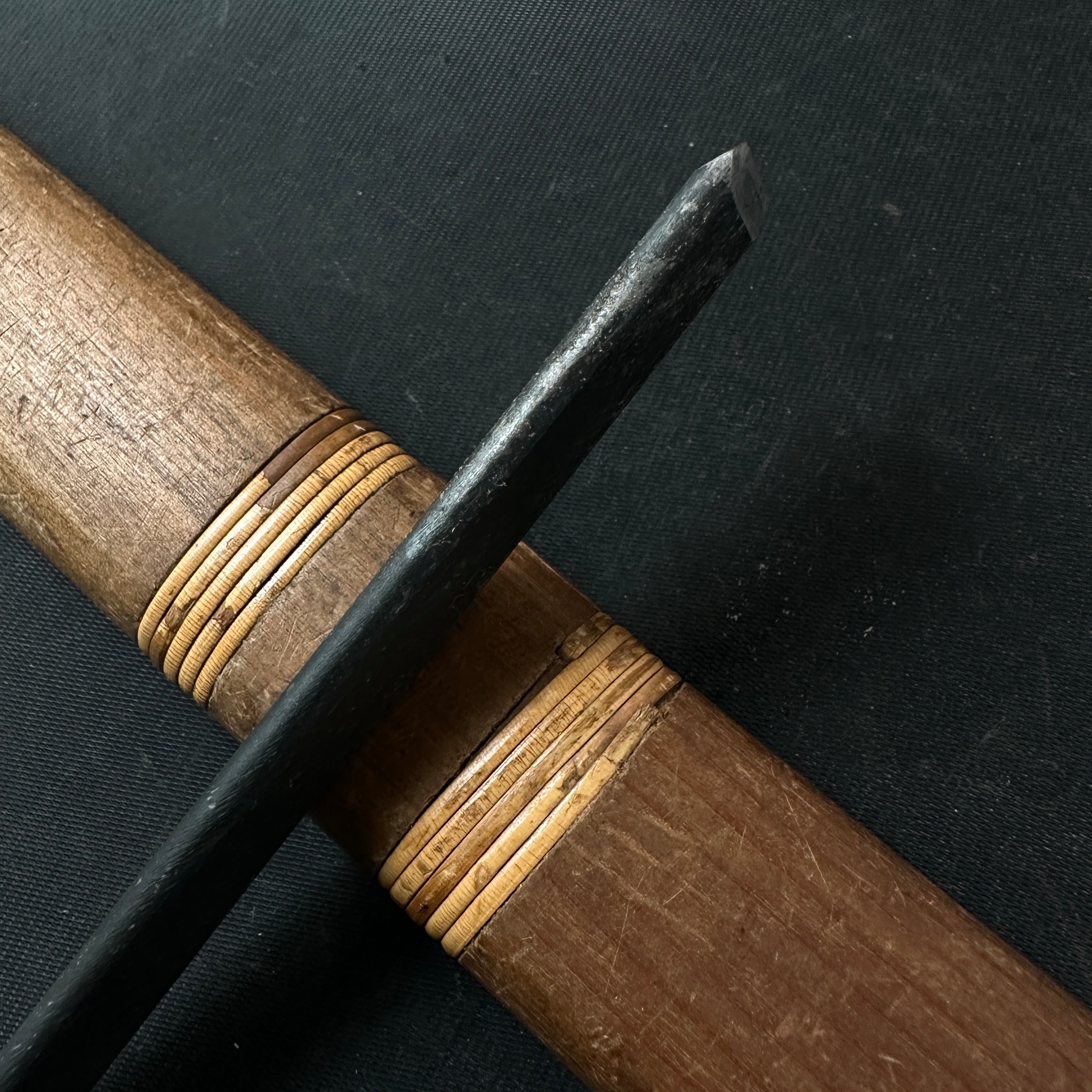 Ha Kanna Kumiko Kanna with white steel by Muneaki 葉鉋 組子用 ゴマガラ鉋 15° 猪本台 宗秋刃