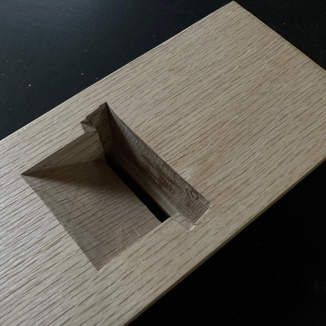 Nakano Takeo Standing Plane (Dainaoshi Kanna)____ 中野武夫作 台直鉋 段付 42mm