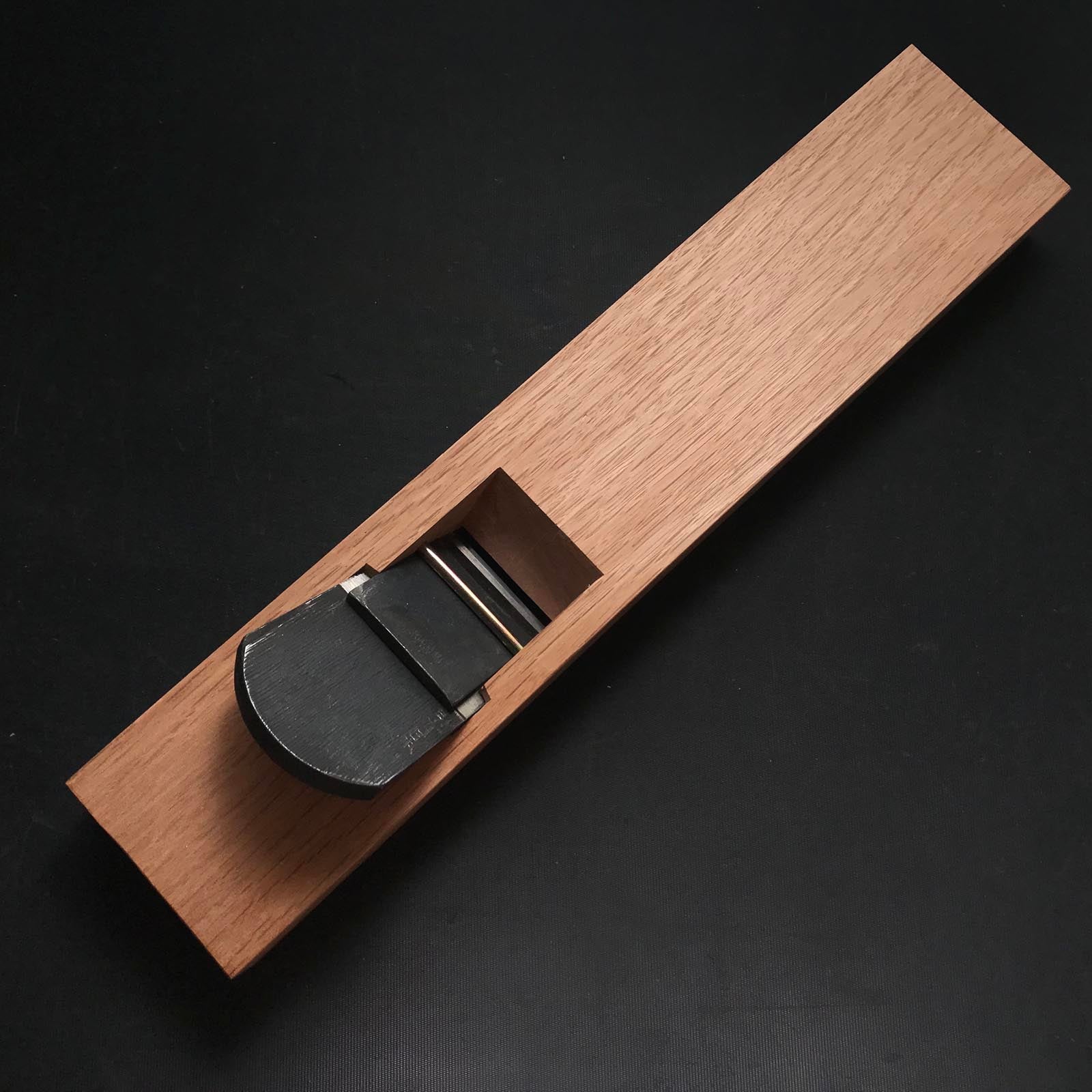 Old stock Inouesaku Long body Plane (Nagadai-Kanna) 掘出し物 猪上作 長台鉋 60mm