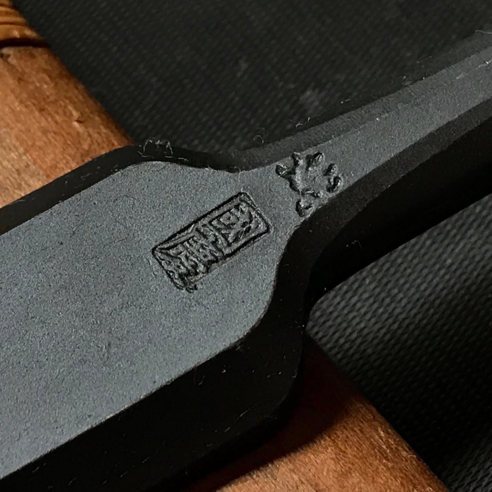 Old Stock Kunikei 3rd Generation Long Neck Bench Chisels 掘出し物 池田慶郎氏 三代目国慶作 首長追入鑿 24mm