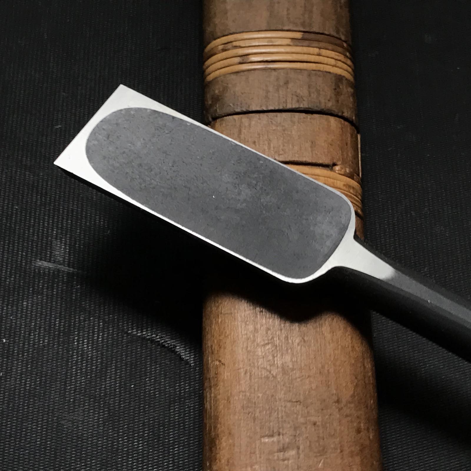 Old Stock Kunikei 3rd Generation Long Neck Bench Chisels 掘出し物 池田慶郎氏 三代目国慶作 首長追入鑿 24mm
