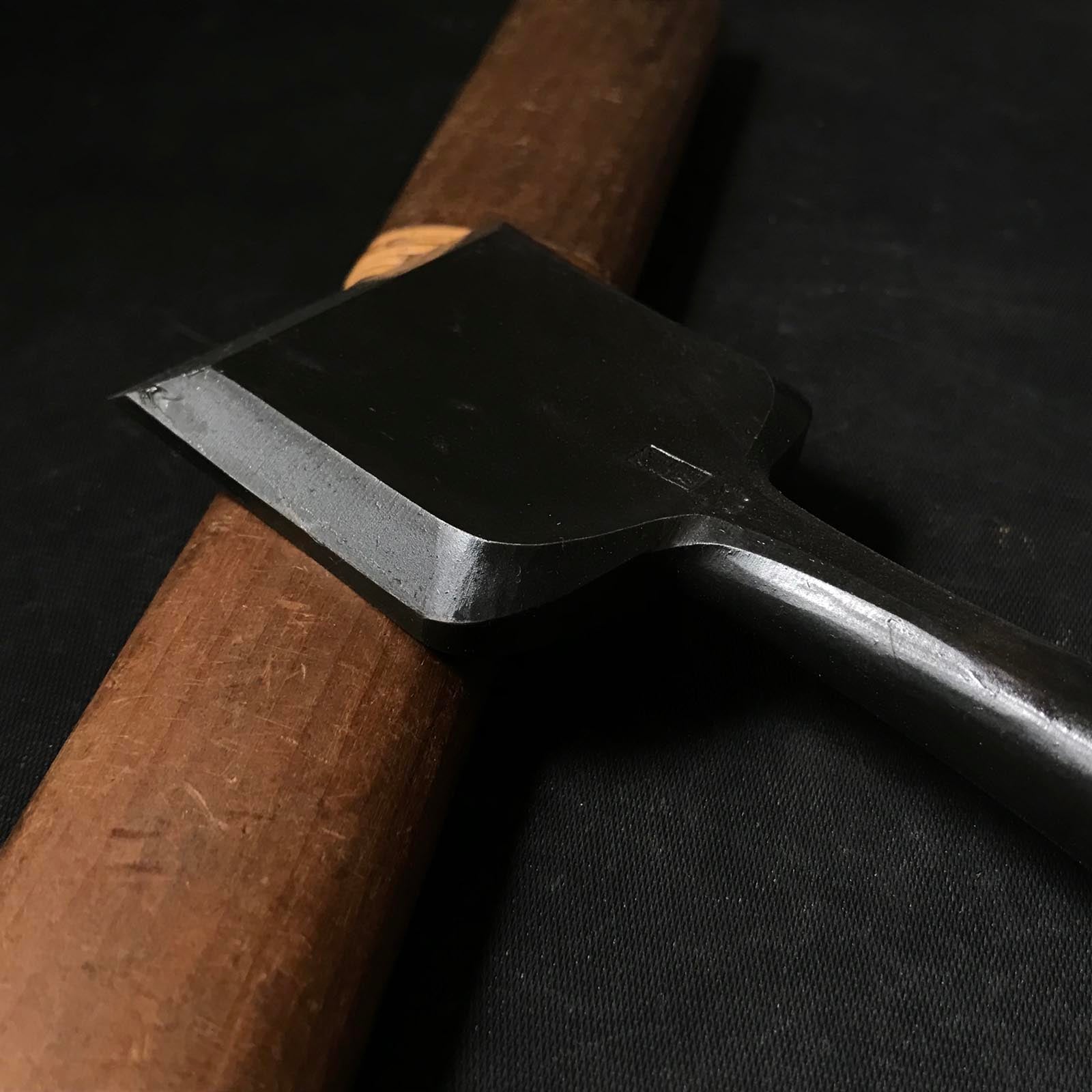 Old stock Kunikei 3rd Generation Bench chisels 掘出し物 池田慶郎氏 三代目国慶作 追入鑿 54mm