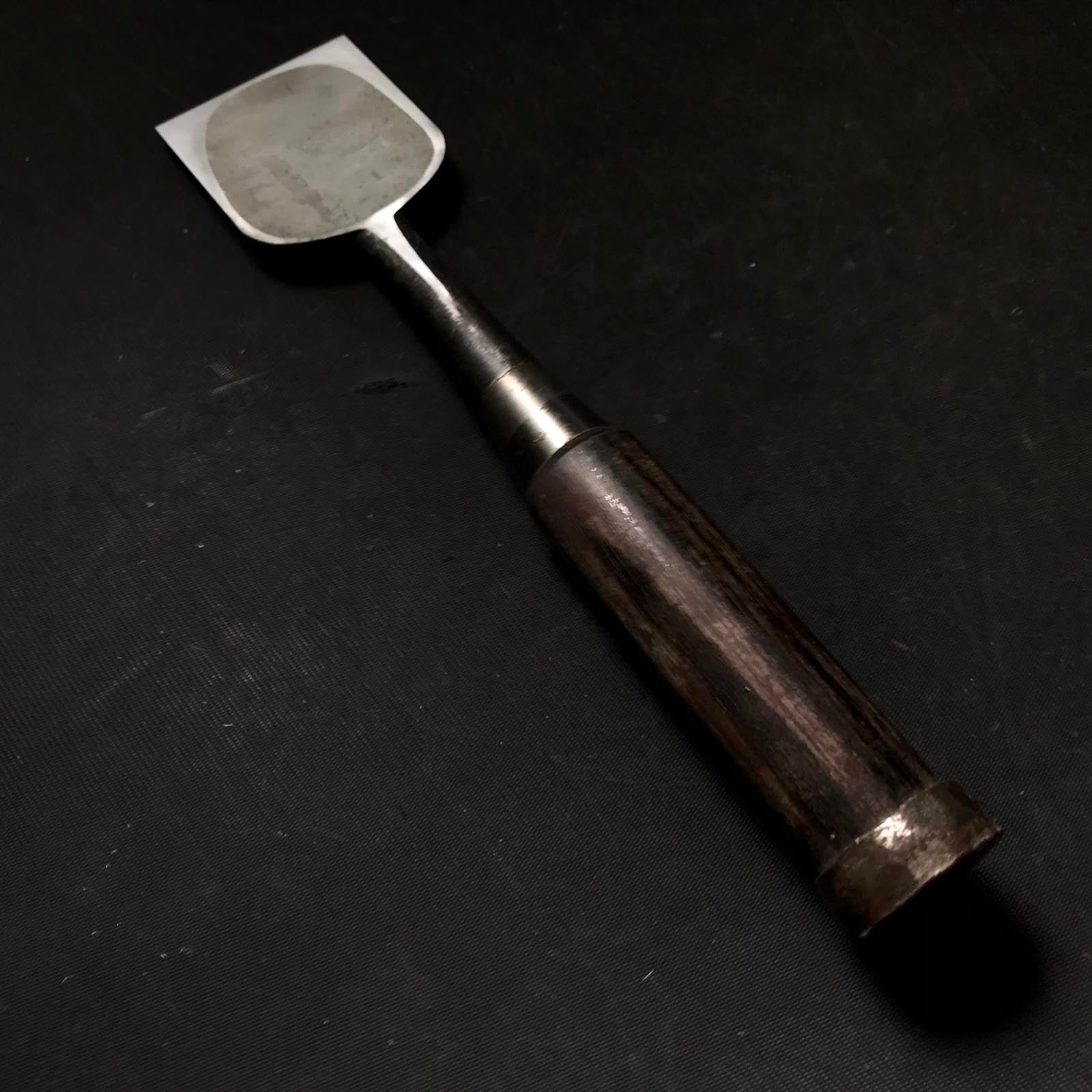 Used Hidari Hisasaku 2rd Bench chisel 使用品 二代目左久作 追入鑿 黒檀柄 48mm