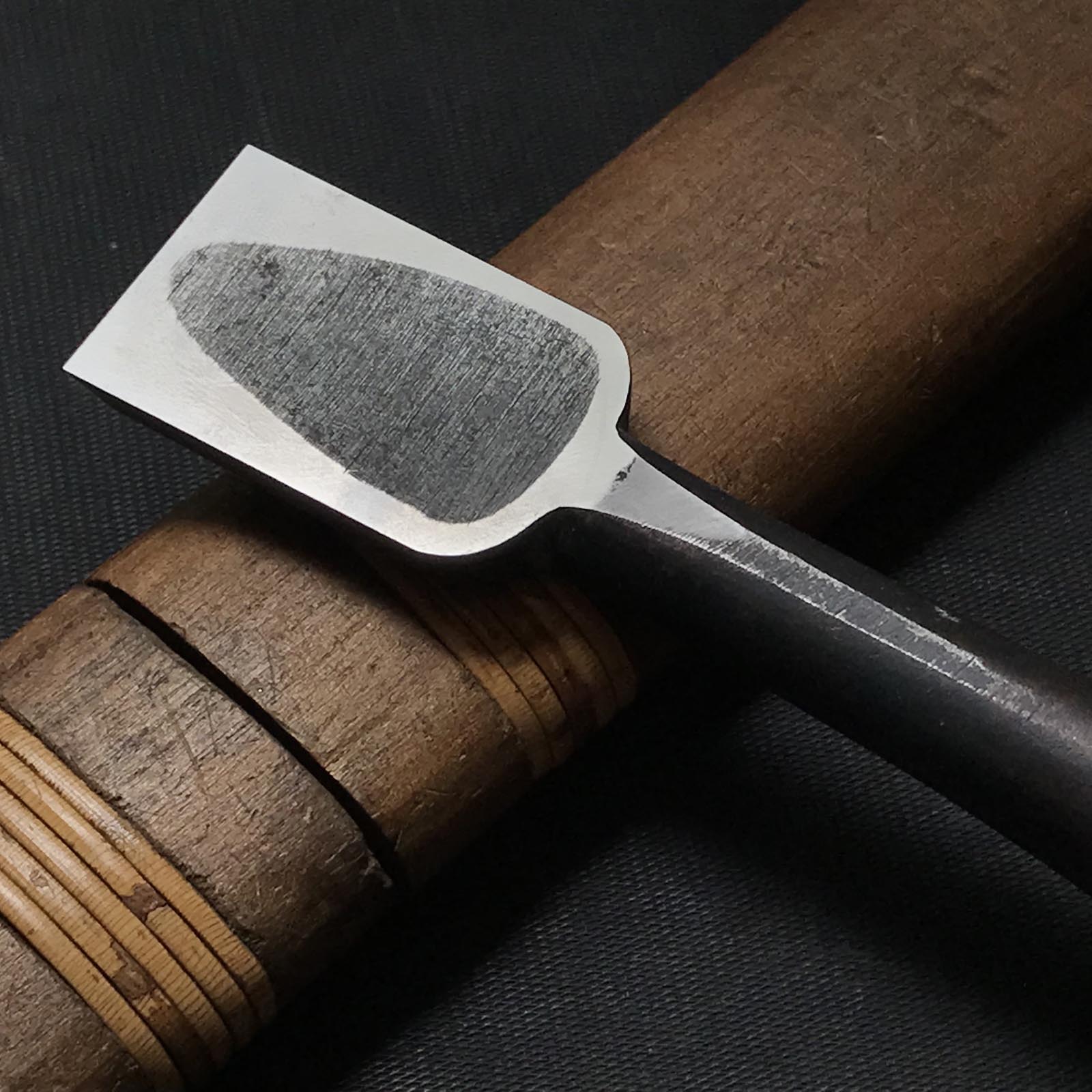 Used Kiyotada Bench chisels by Shimamura Kouzaburou 嶋村幸三郎作 清忠 追入鑿 Oirenomi 24mm