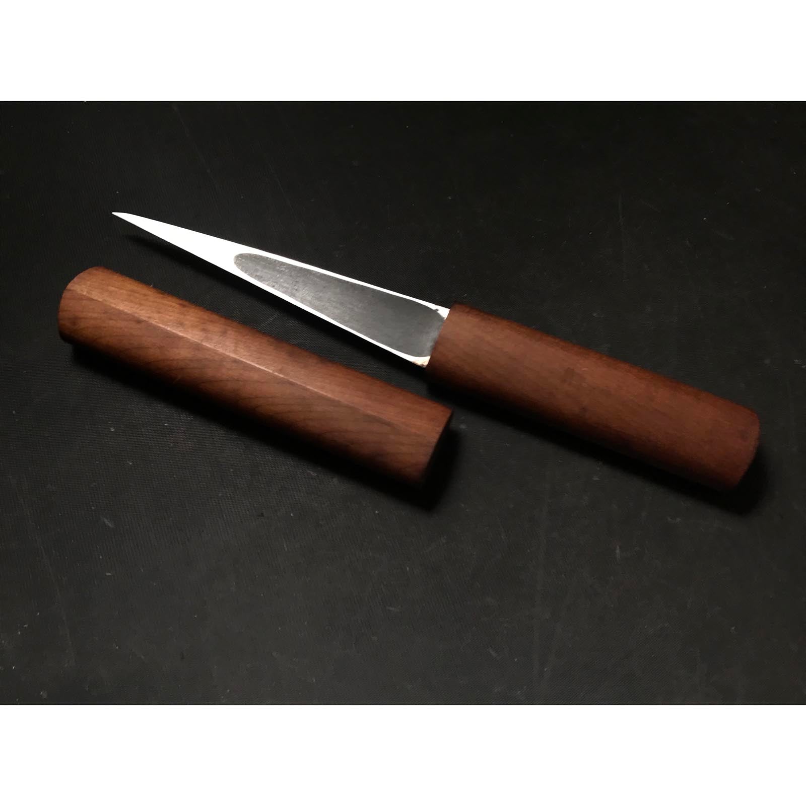 Old stock Hiromasa Kuri Kokatana with white steel Right 掘出し物 弘正 繰り小刀 右 125mm