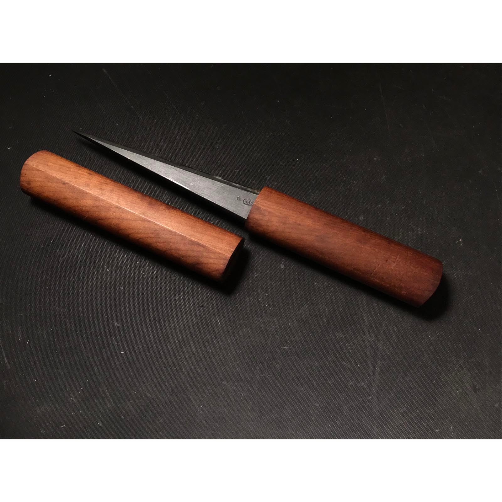 Old stock Hiromasa Kuri Kokatana with white steel Right 掘出し物 弘正 繰り小刀 右 125mm