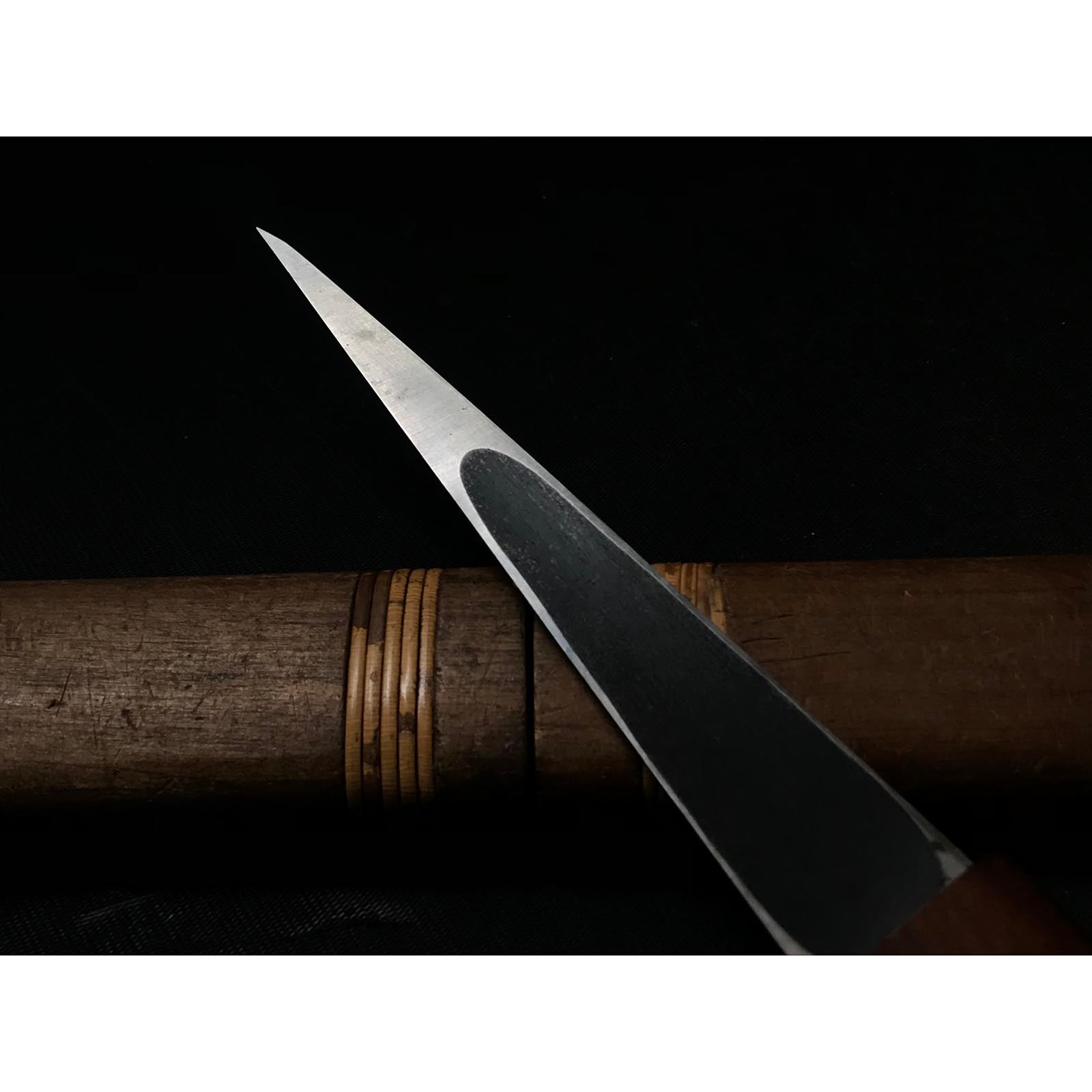 Old stock Hiromasa Kuri Kokatana with white steel Right 掘出し物 弘正 繰り小刀 右 125mm