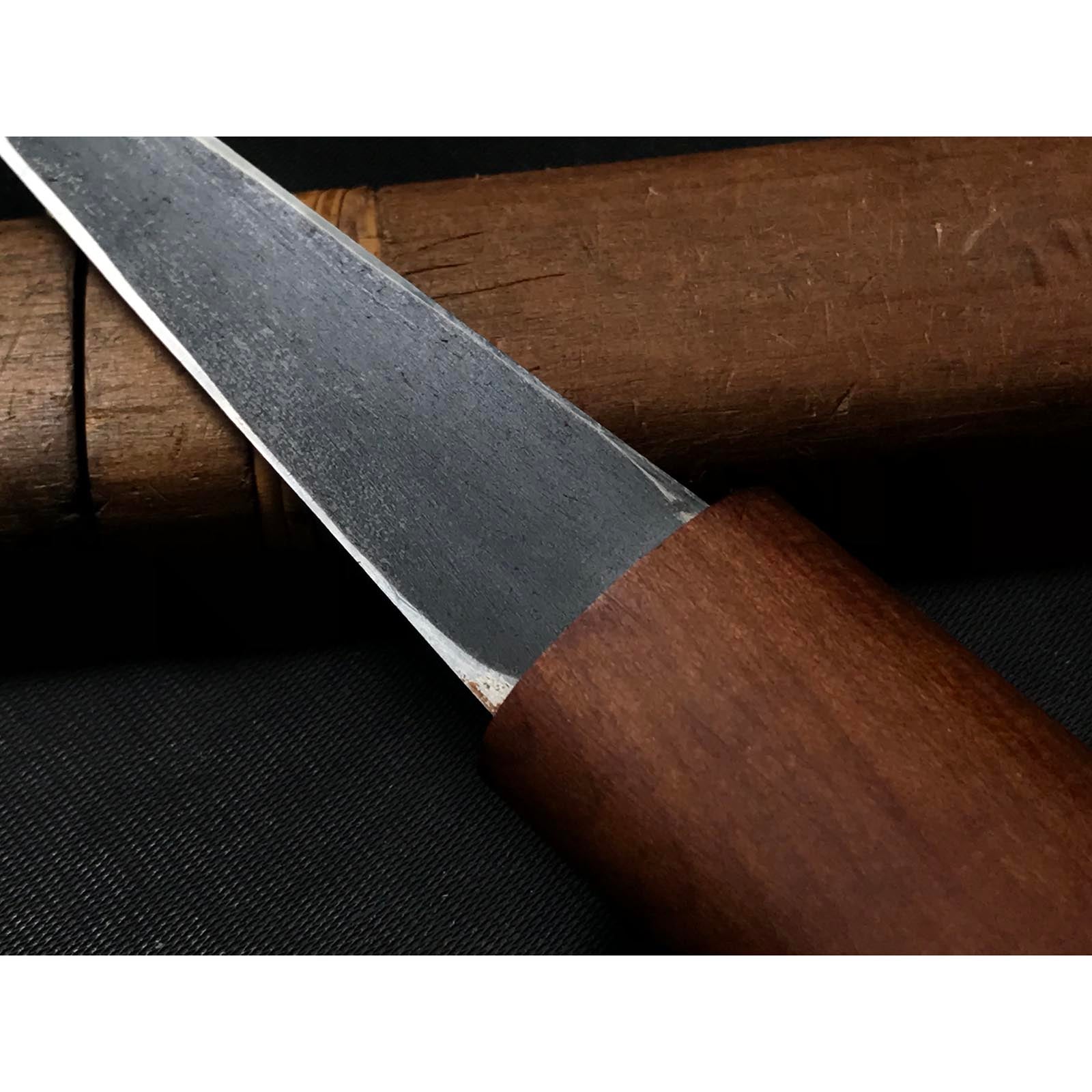 Old stock Hiromasa Kuri Kokatana with white steel Right 掘出し物 弘正 繰り小刀 右 125mm