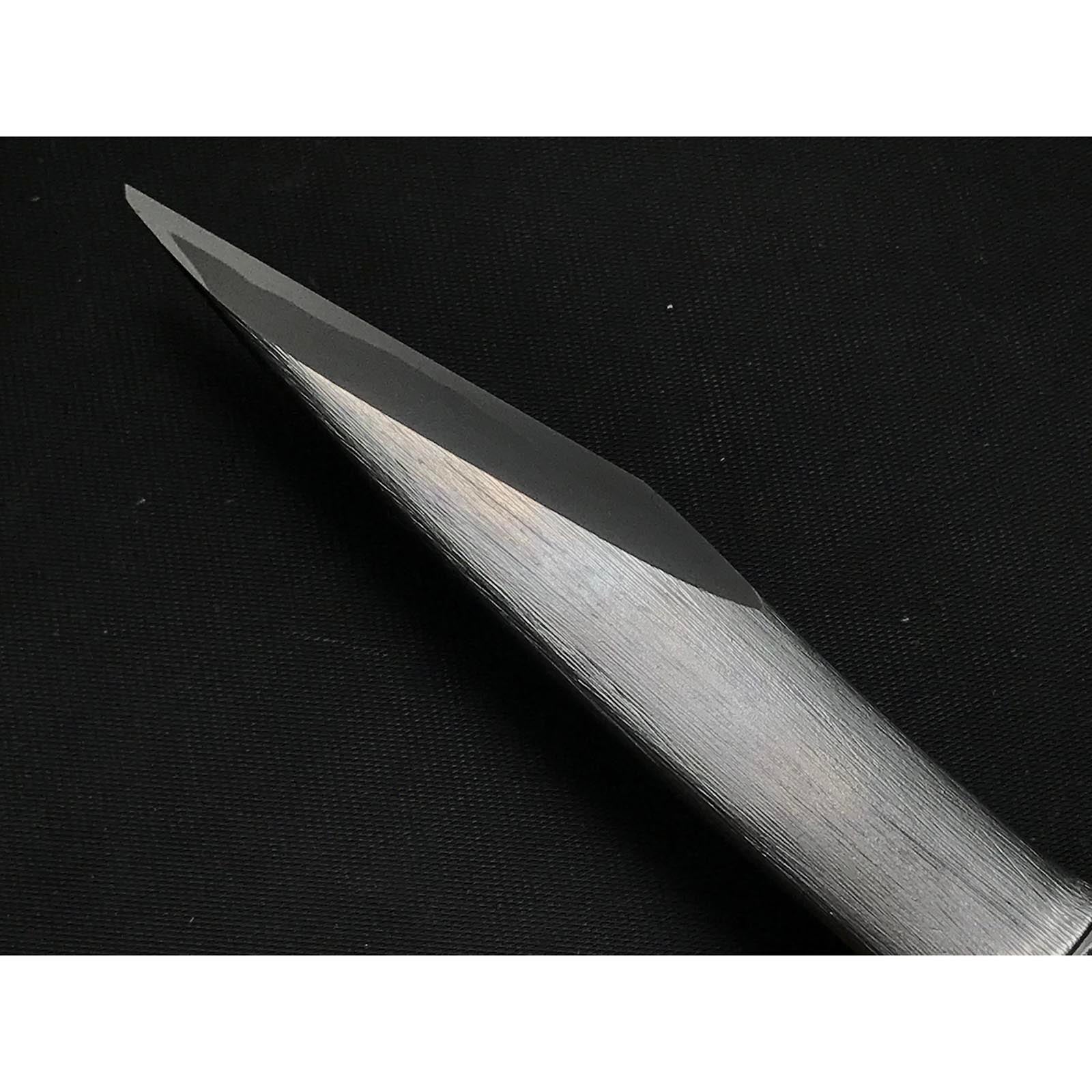 Old stock Bamboo Kiridashi Knives by Kunikei 3rd Right hand 掘出し物 三代目国慶作 竹節 切出し小刀 21mm 右