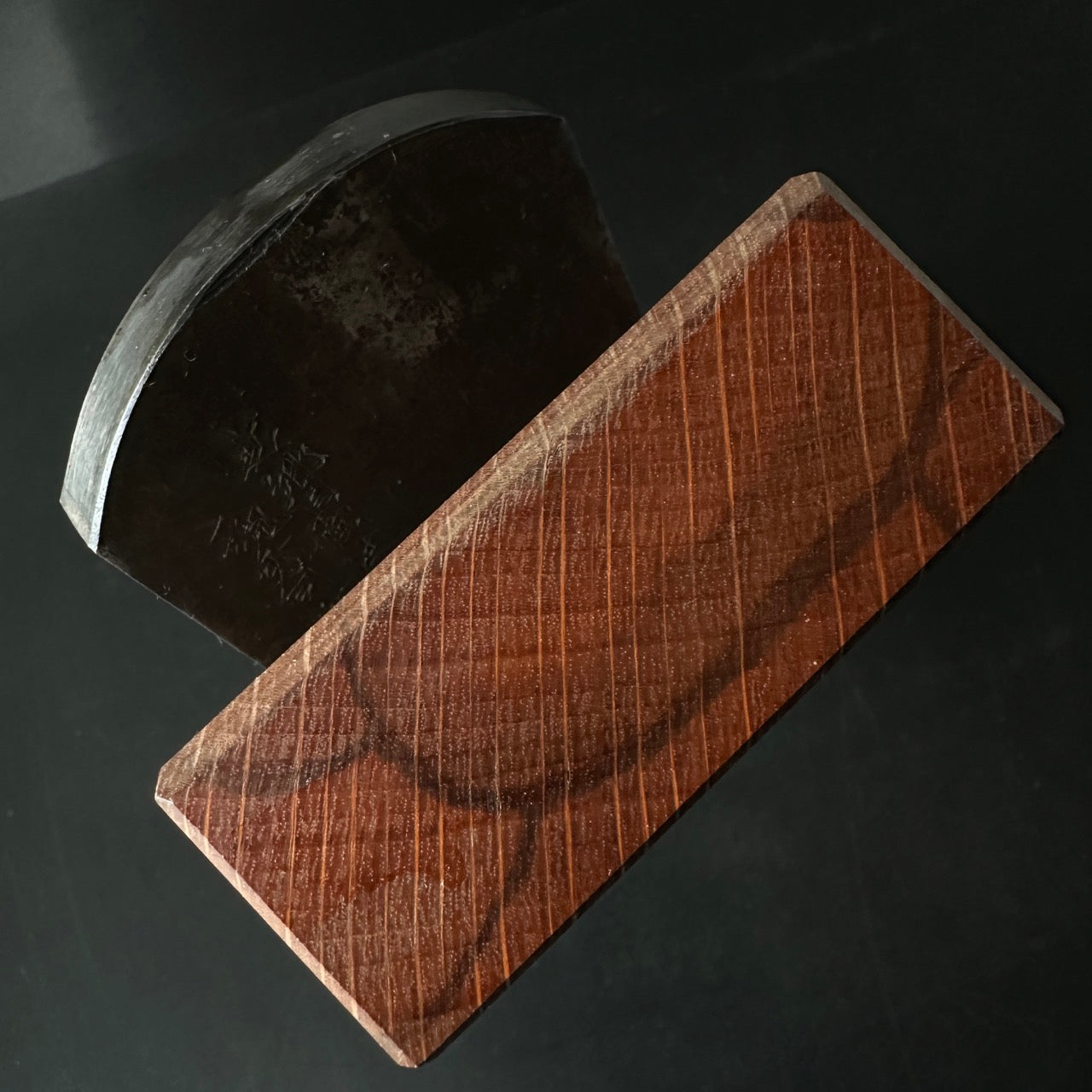 Shipu Dotou Smoothing Plane by Syuji Ogata with Super Blue steel 小片秀司作 仕上げ鉋 疾風怒濤 スーパー青紙鋼 70mm