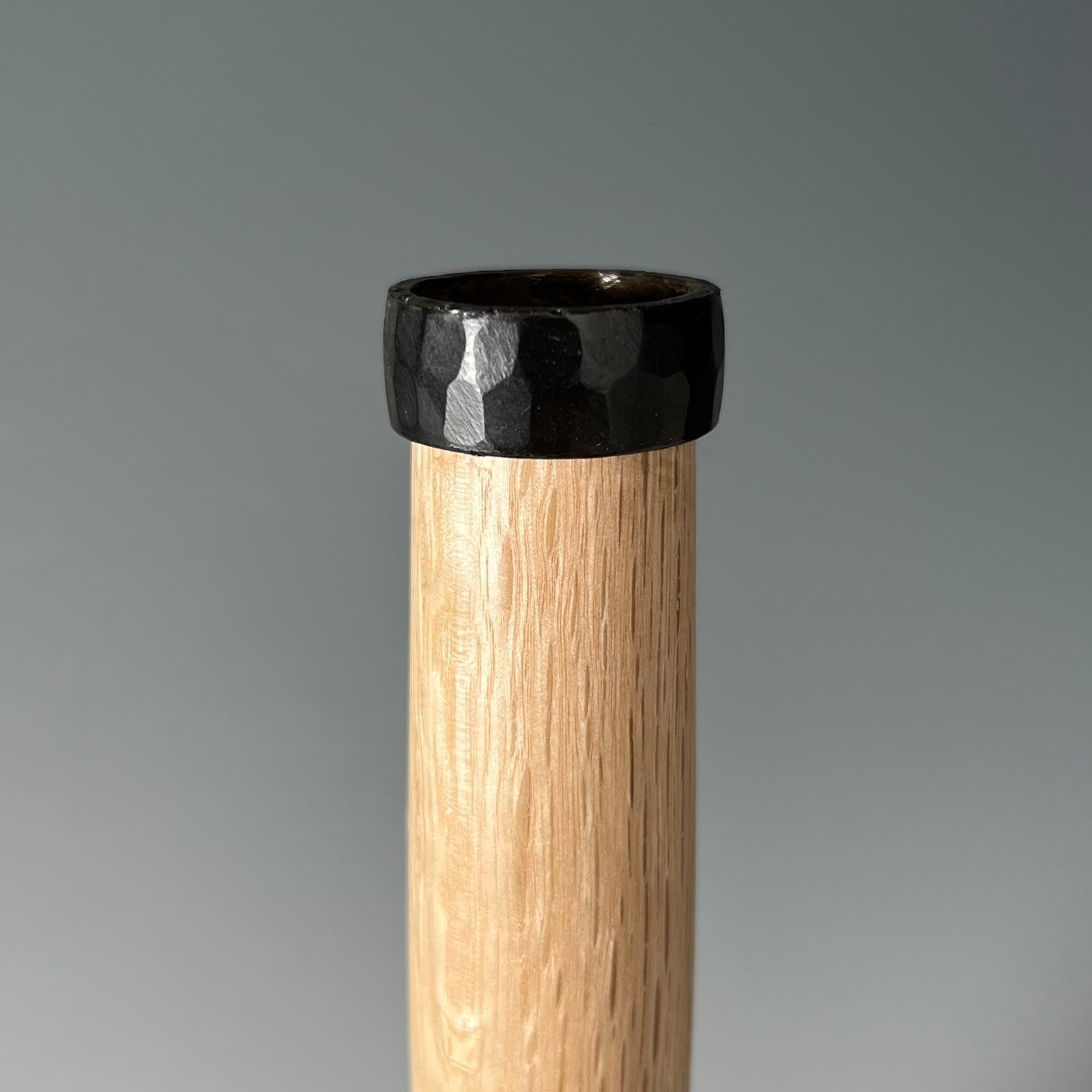 Chisels Hoop Ring (Katsura) with Tsuchime Finish 鑿用 鑿桂 カツラ 槌目