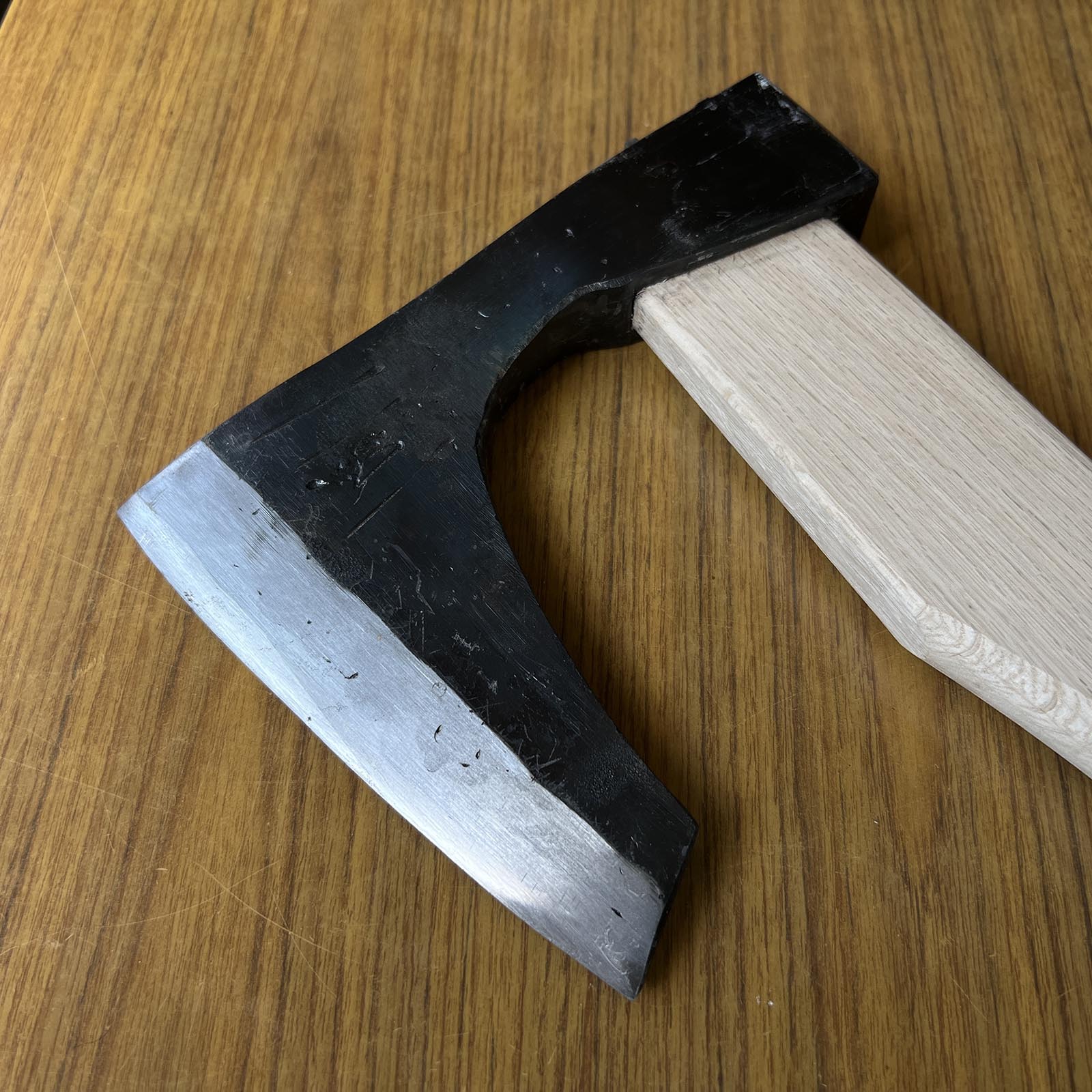 Kouetsu Japanese Carpenter's Axe by Toshie 利栄作 侊悦 大工鉞 Masakari
