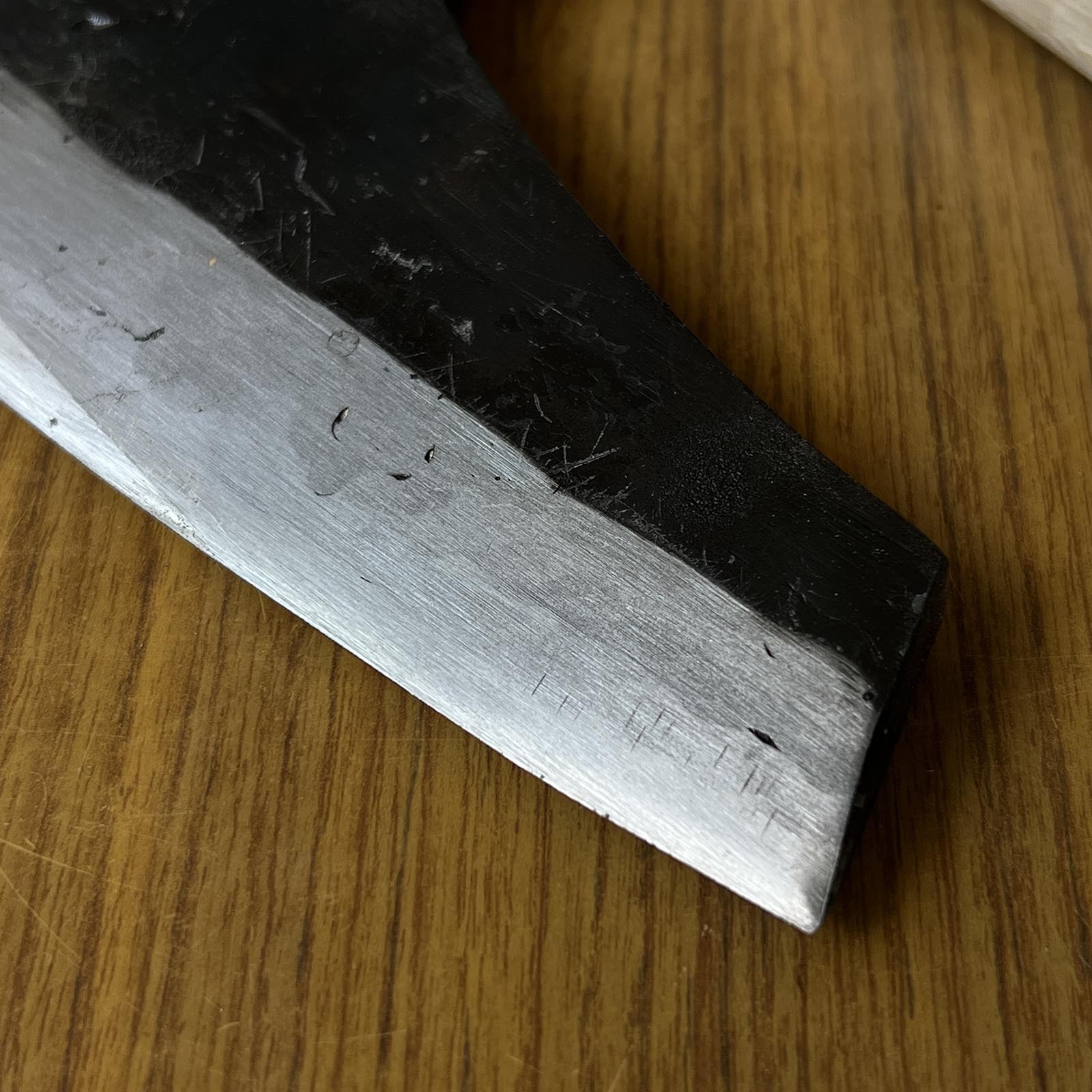 Kouetsu Japanese Carpenter's Axe by Toshie 利栄作 侊悦 大工鉞 Masakari