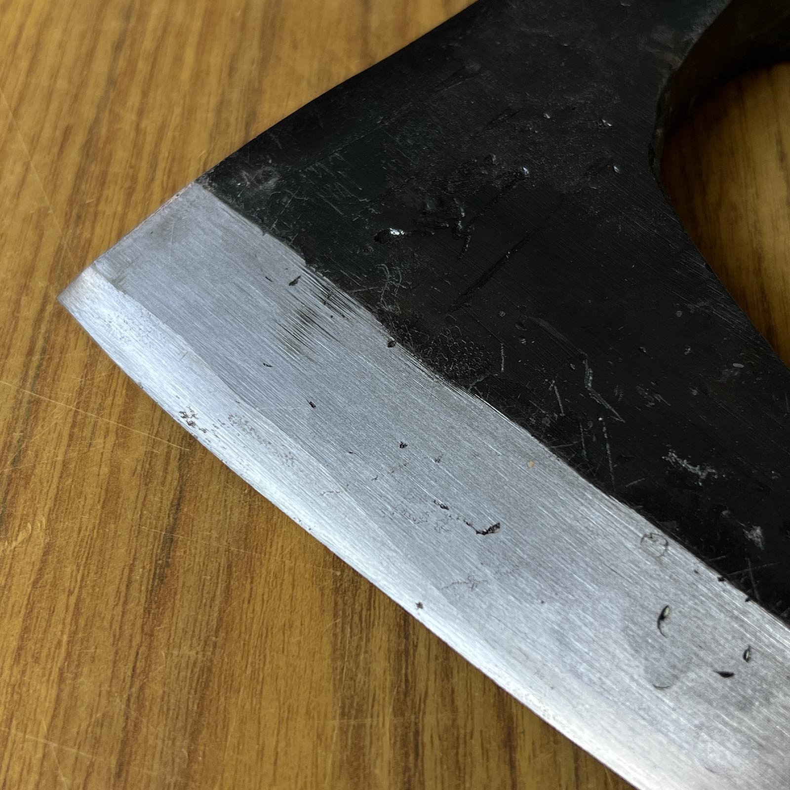 Kouetsu Japanese Carpenter's Axe by Toshie 利栄作 侊悦 大工鉞 Masakari