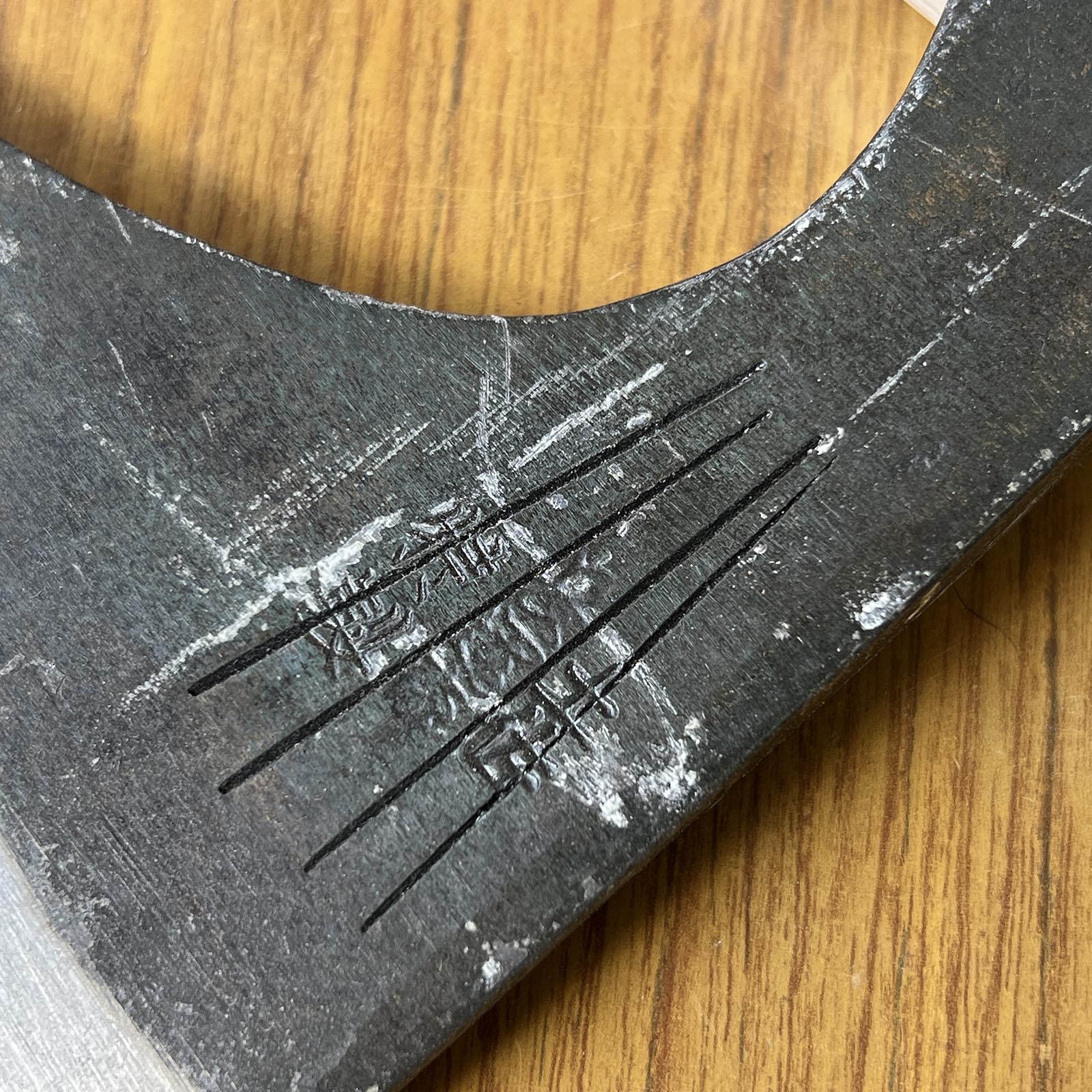 Takashiba Japanese Carpenter's Axe by Tosa 土佐作 高芝 大工鉞 Masakari