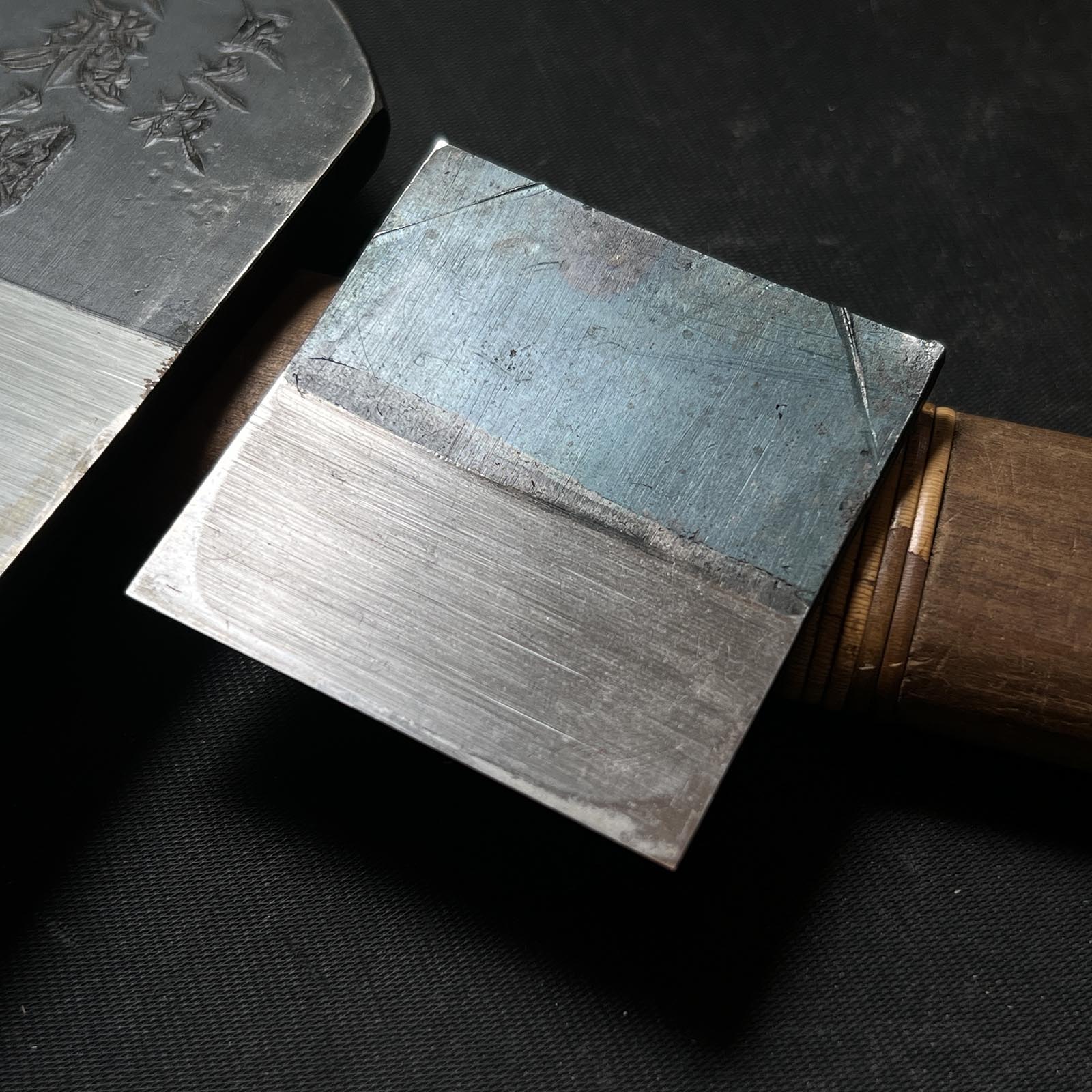 Old stock Enhisho Smoothing Plane(Kanna) by Yokosaka Masato 掘出し物 橫坂正人作 炎飛翔 仕上げ鉋 65mm