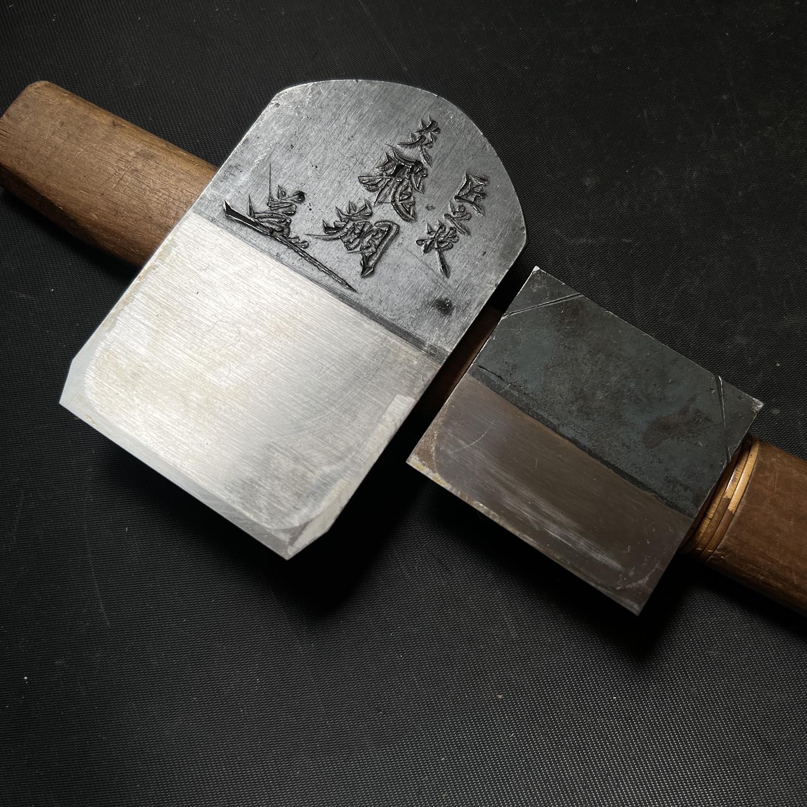 Old stock Enhisho Smoothing Plane(Kanna) by Yokosaka Masato 掘出し物 橫坂正人作 炎飛翔 仕上げ鉋 70mm