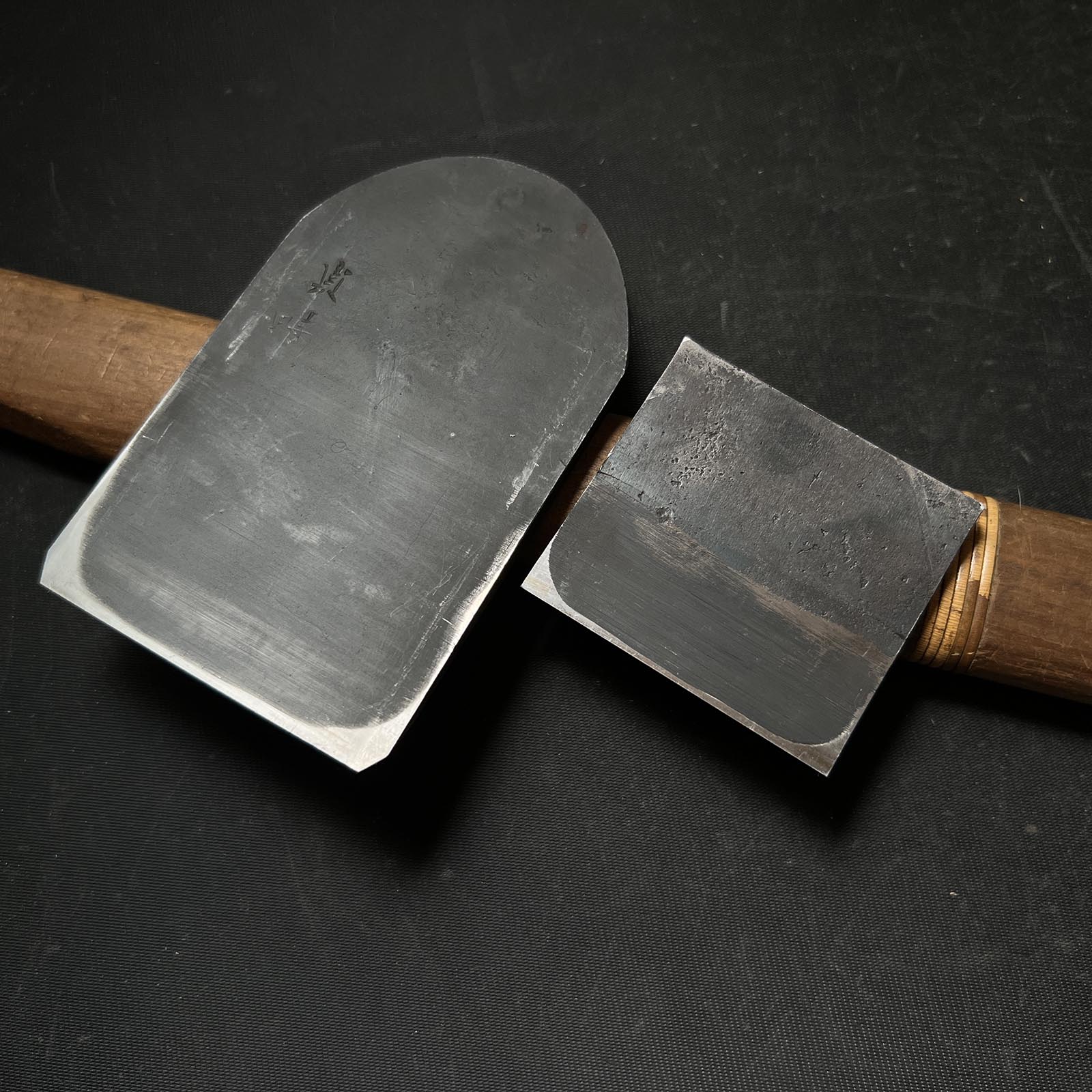 Old stock Sadatoki Smoothing Plane(Kanna) by Kabazawa Sadao 掘出し物 椛澤貞雄作 貞時 本銘 仕上げ鉋 70mm