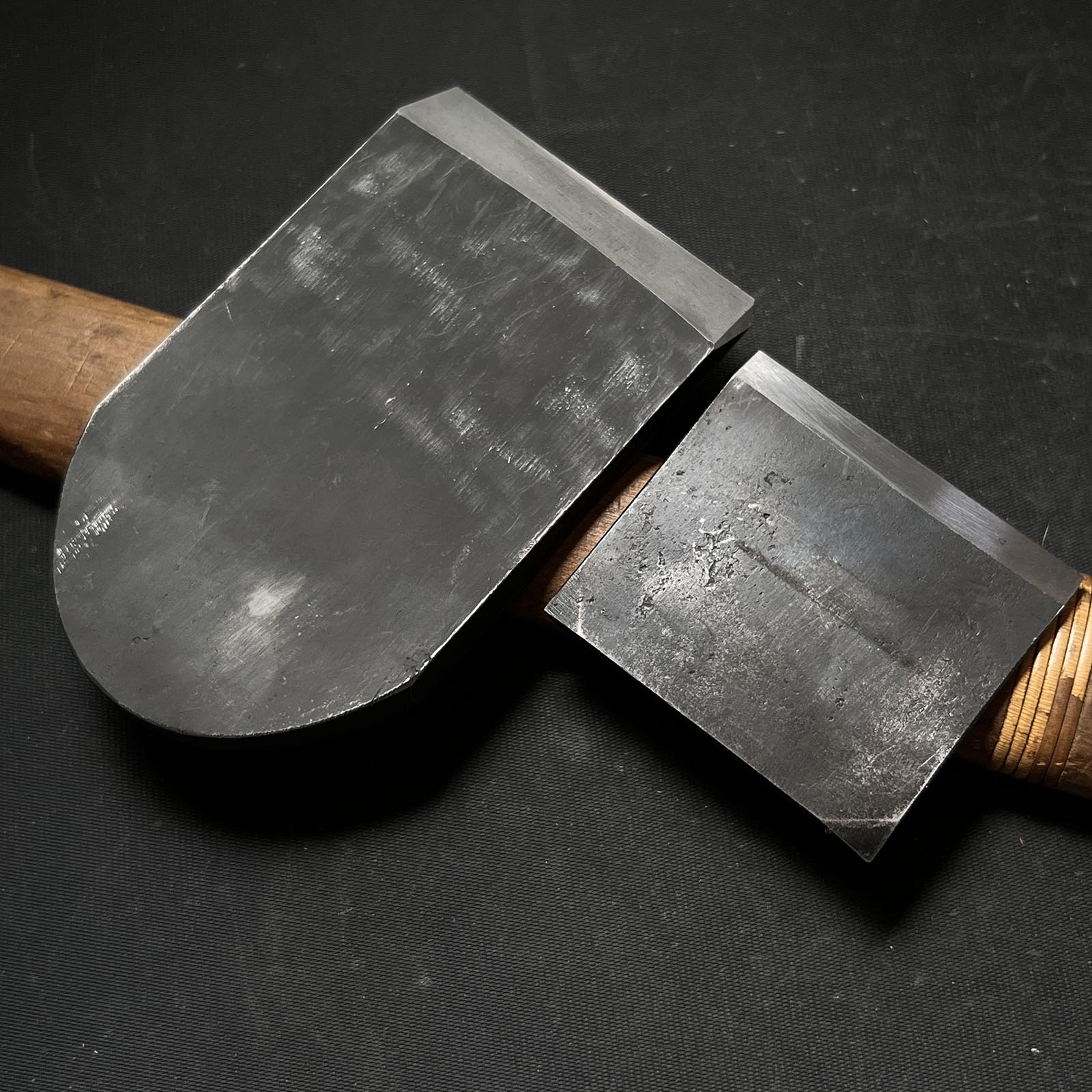 Old stock Sadatoki Smoothing Plane(Kanna) by Kabazawa Sadao 掘出し物 椛澤貞雄作 貞時 本銘 仕上げ鉋 70mm