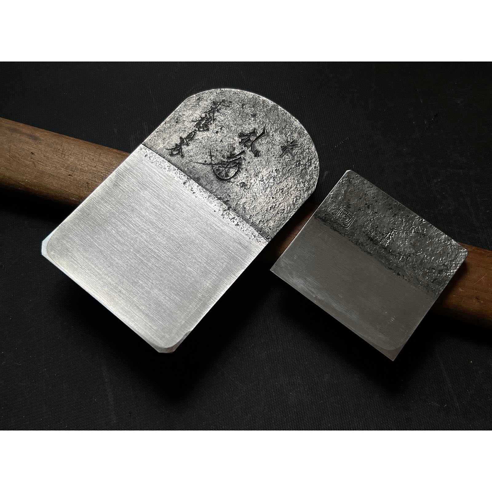 Rankiku Smoothing Plane (Kanna) by Chiyotsuru Sadahide 3rd generation 三代目千代鶴貞秀 仕上げ鉋 乱菊 70mm