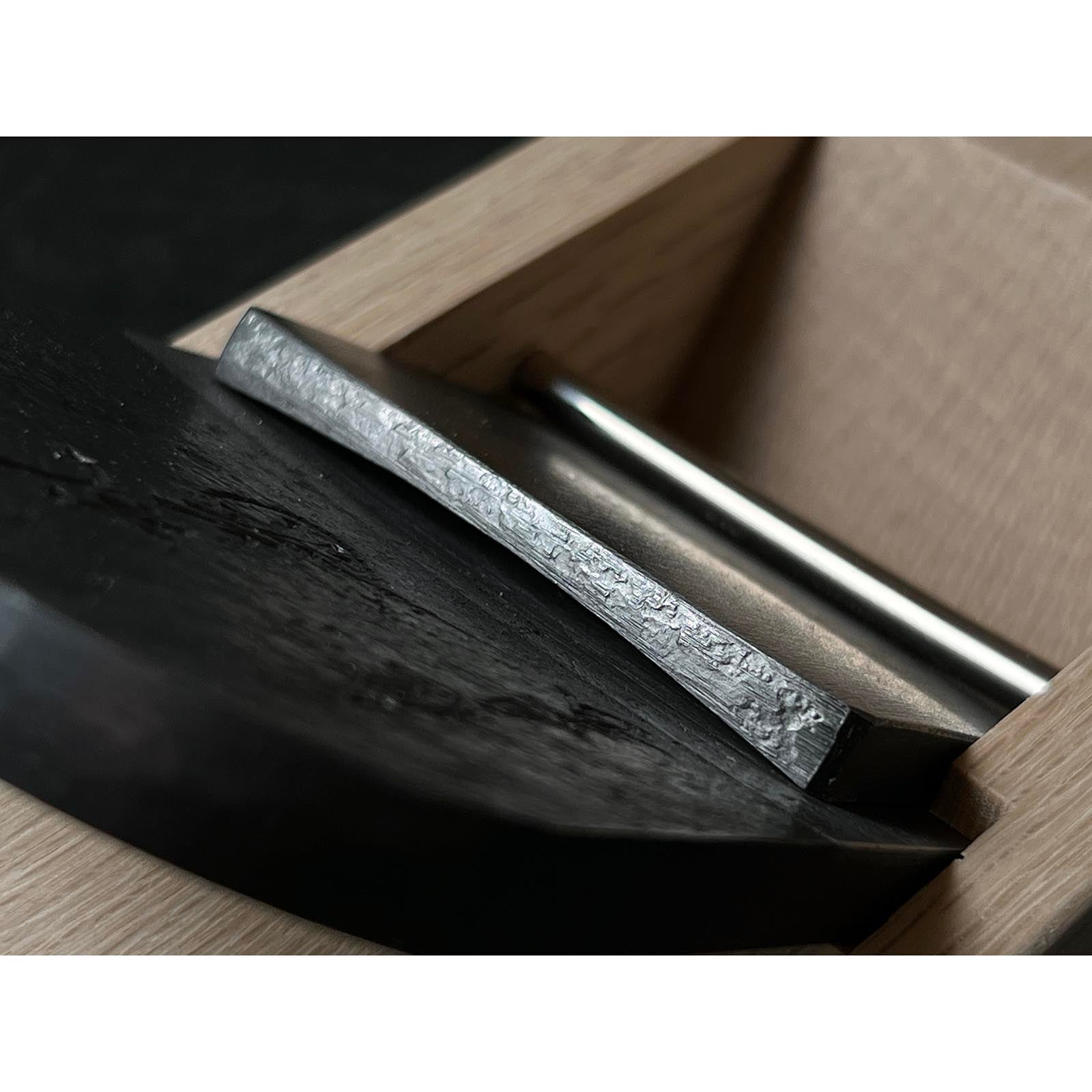 Rankiku Smoothing Plane (Kanna) by Chiyotsuru Sadahide 3rd generation 三代目千代鶴貞秀 仕上げ鉋 乱菊 70mm