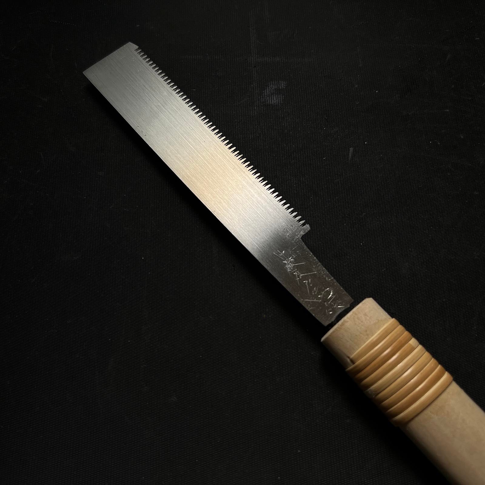 Old Stock Nakaya Mini Japanese Saw Single Edge Hand Saw Cross cut 細工鋸 片刃鋸 横挽 125mm