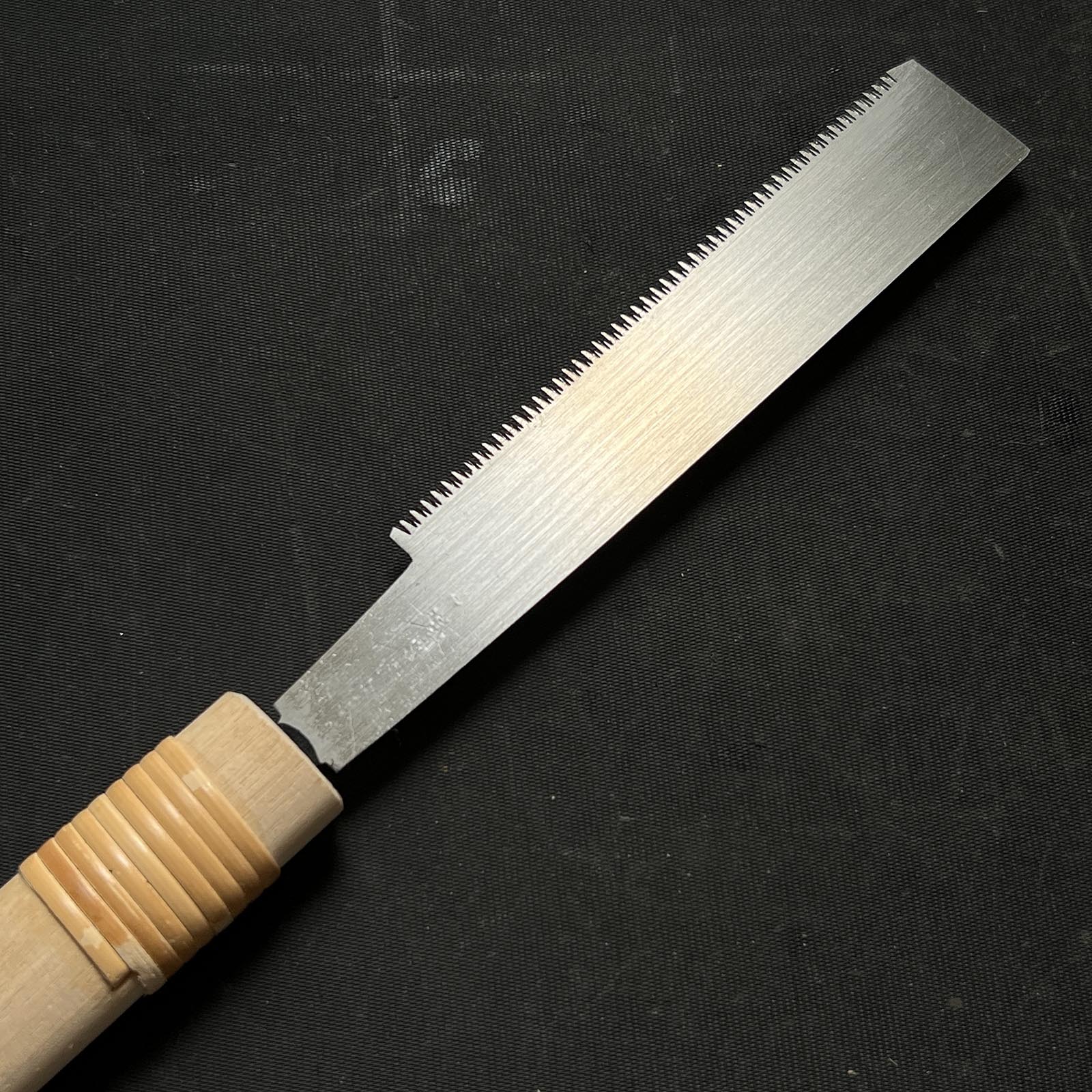 Old Stock Nakaya Mini Japanese Saw Single Edge Hand Saw Cross cut 細工鋸 片刃鋸 横挽 125mm