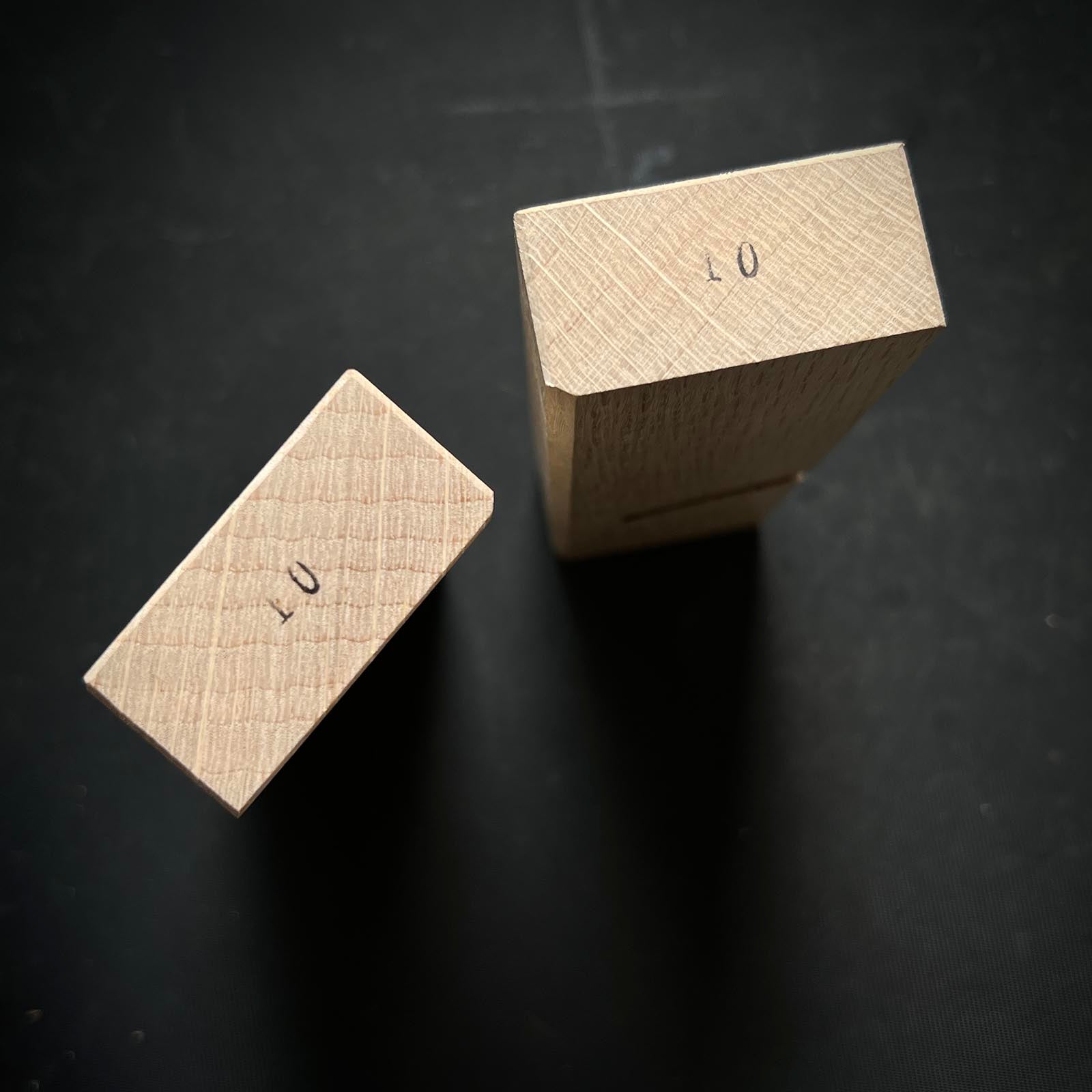 Kouetsu Rabbet Plane with Blue steel right and left By Komori 小森作 侊悦 際鉋 青紙鋼 左右 30,36mm