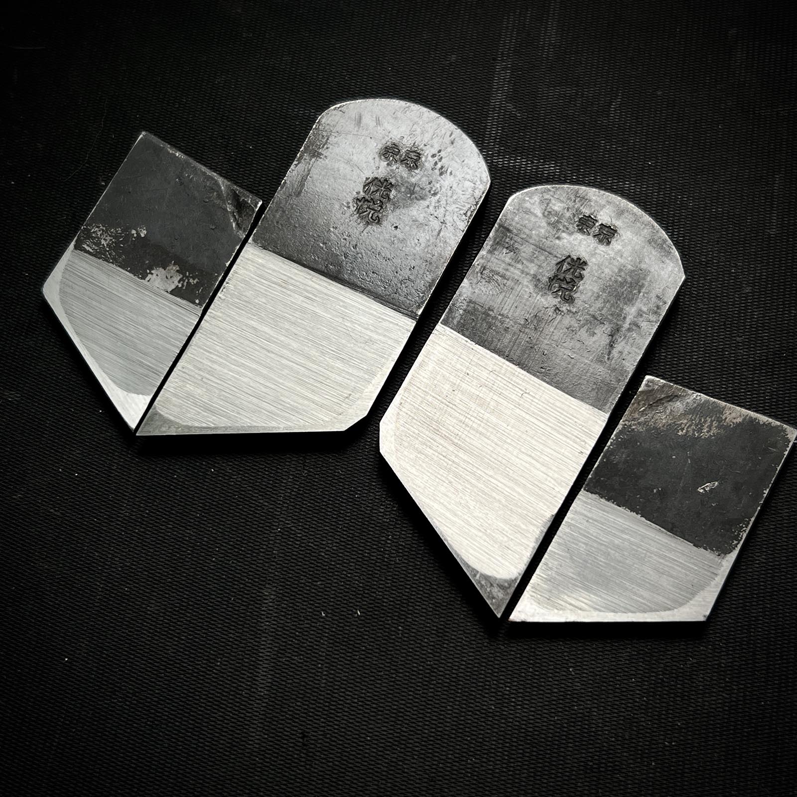 Kouetsu Rabbet Plane with Blue steel right and left By Komori 小森作 侊悦 際鉋 青紙鋼 左右 30,36mm