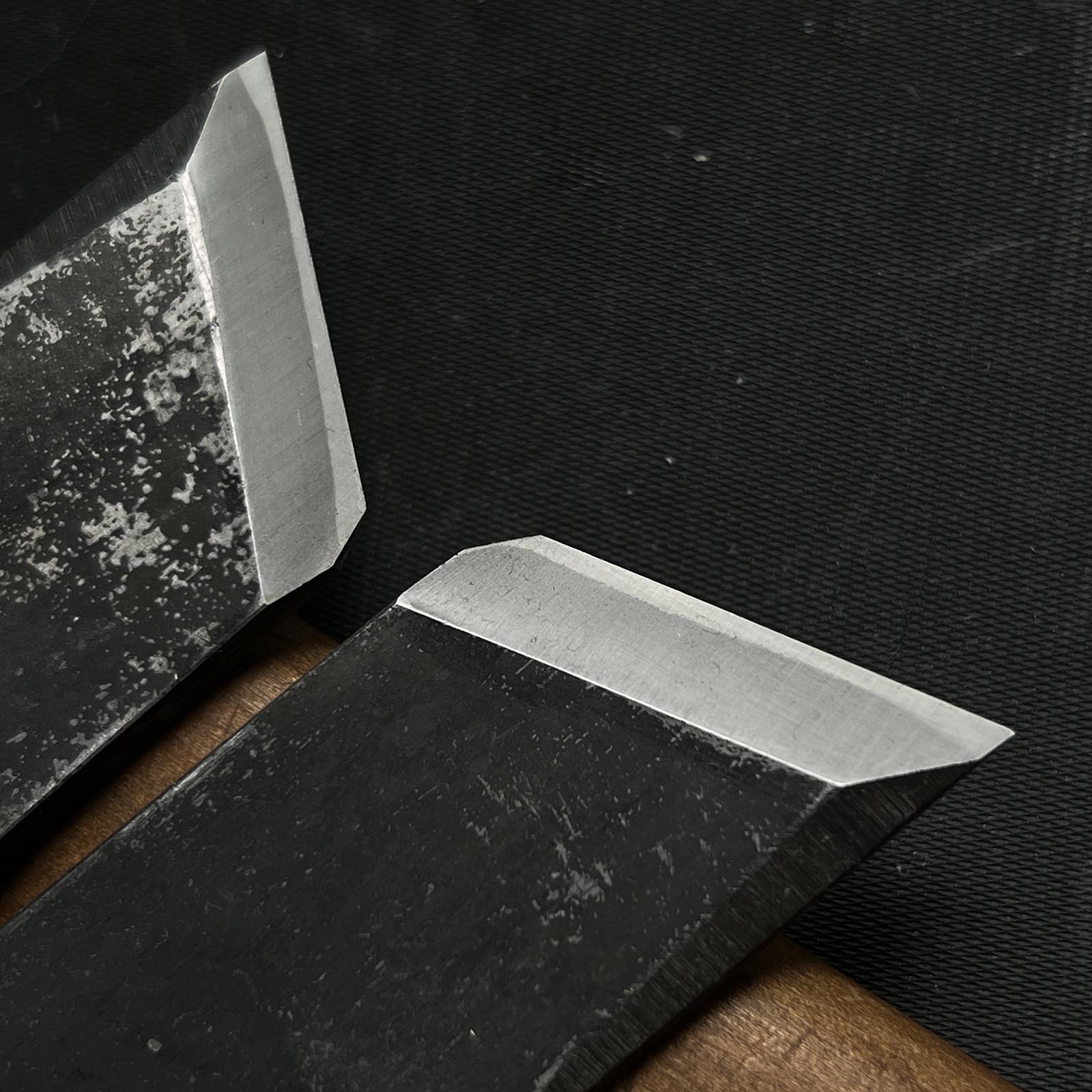 Kouetsu Rabbet Plane with Blue steel right and left By Komori 小森作 侊悦 際鉋 青紙鋼 左右 30,36mm