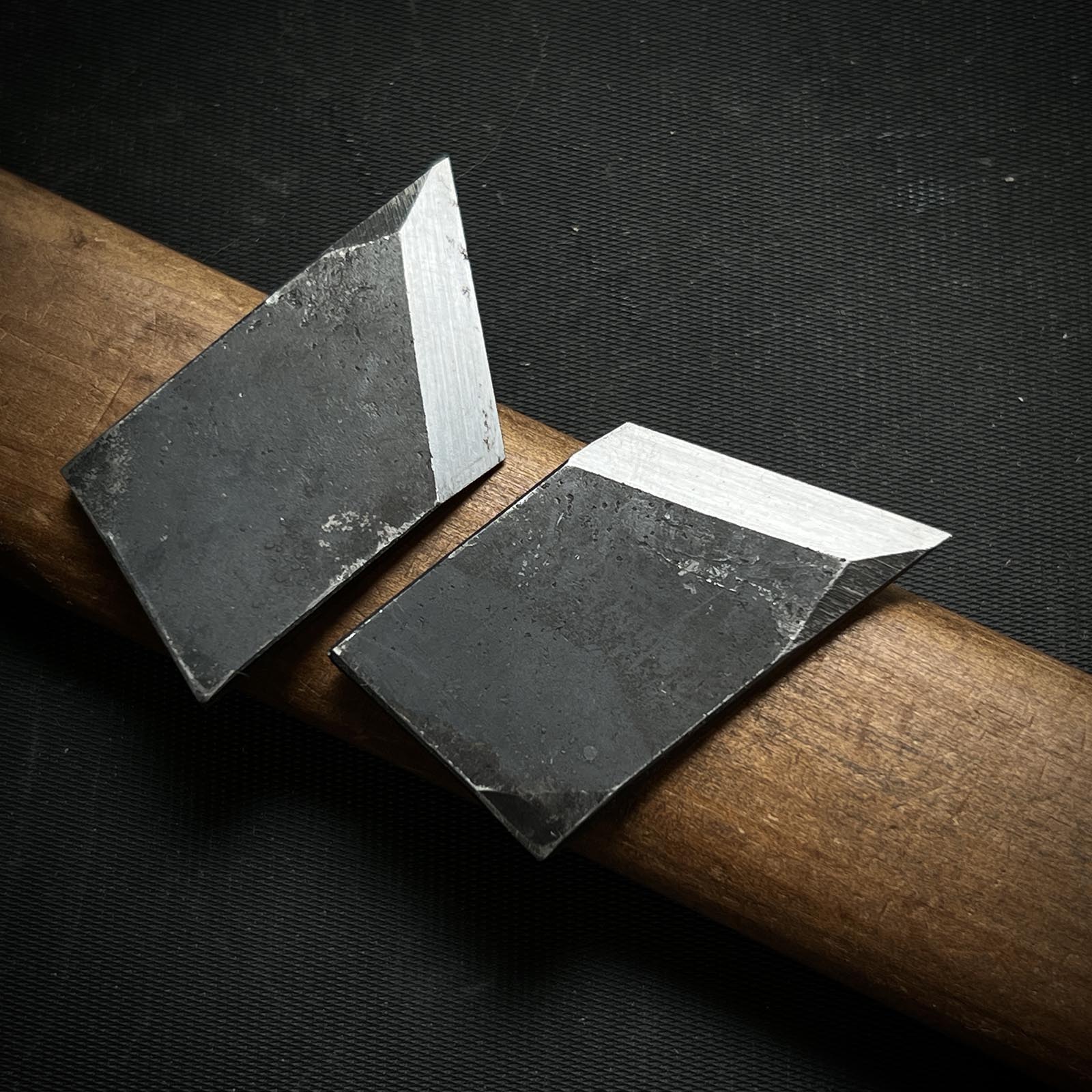 Kouetsu Rabbet Plane with Blue steel right and left By Komori 小森作 侊悦 際鉋 青紙鋼 左右 30,36mm