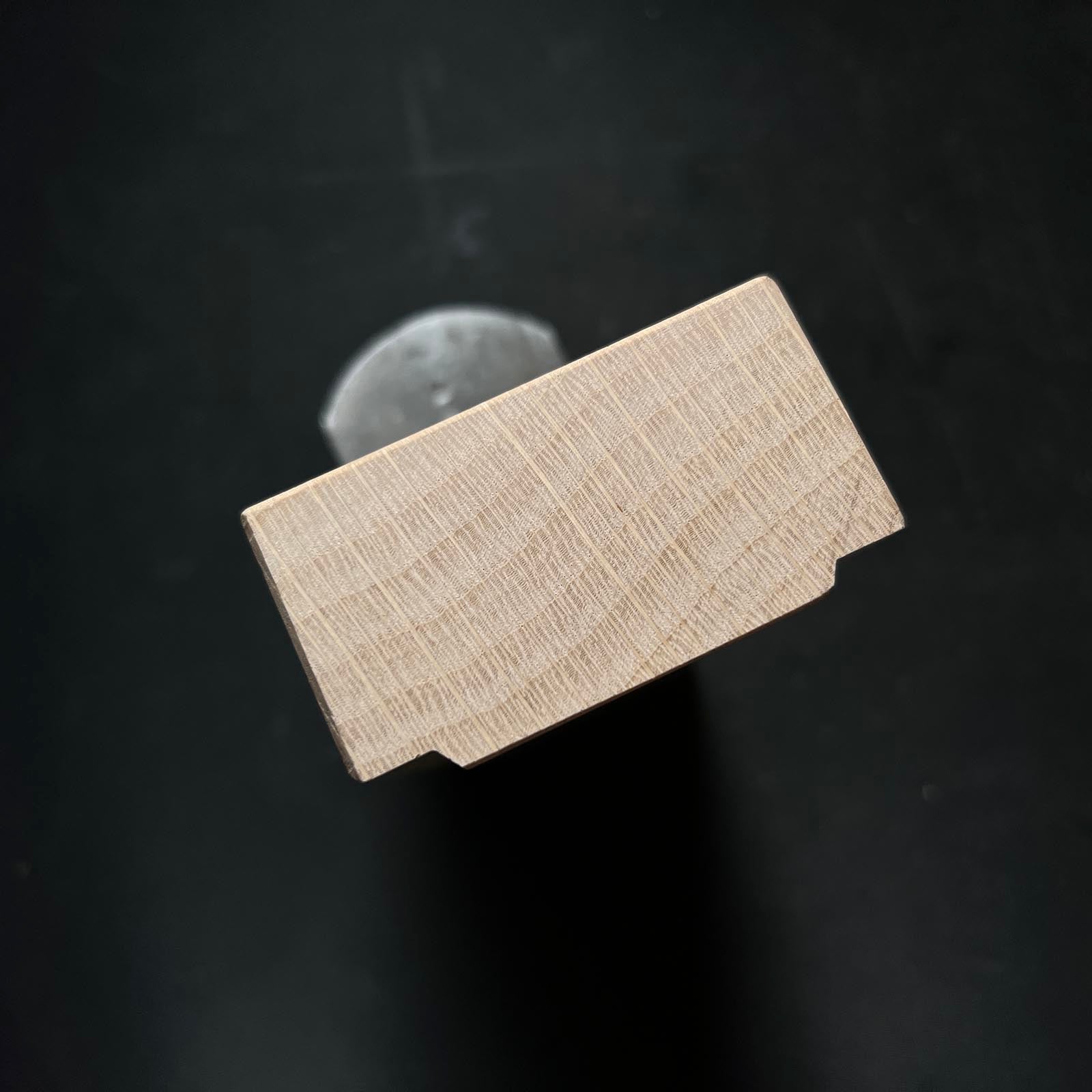 Yoshitaka Standing Plane (Dainaoshi Kanna) with blue steel 台直鉋 義隆 段付き 42mm