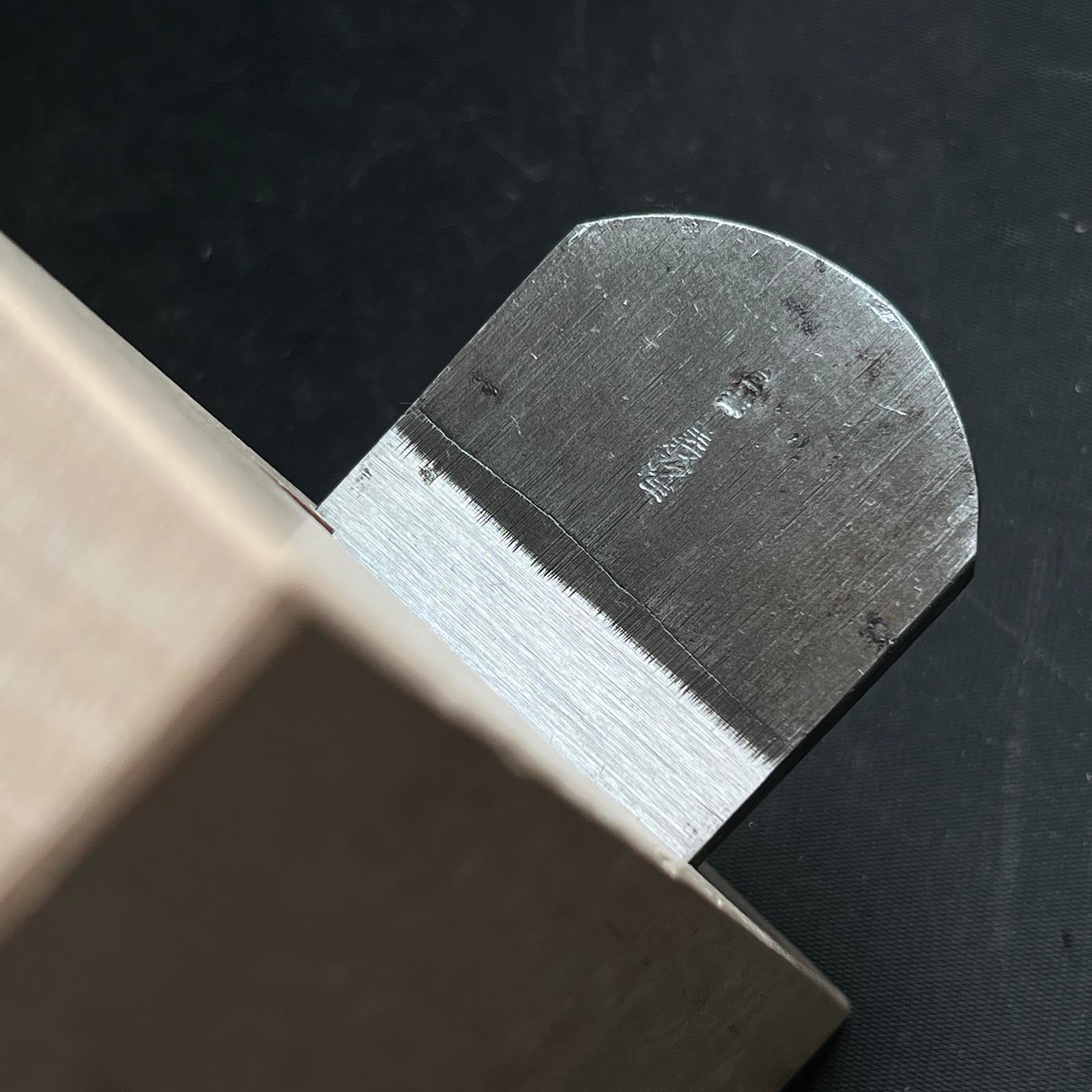 Yoshitaka Standing Plane (Dainaoshi Kanna) with blue steel 台直鉋 義隆 段付き 48mm