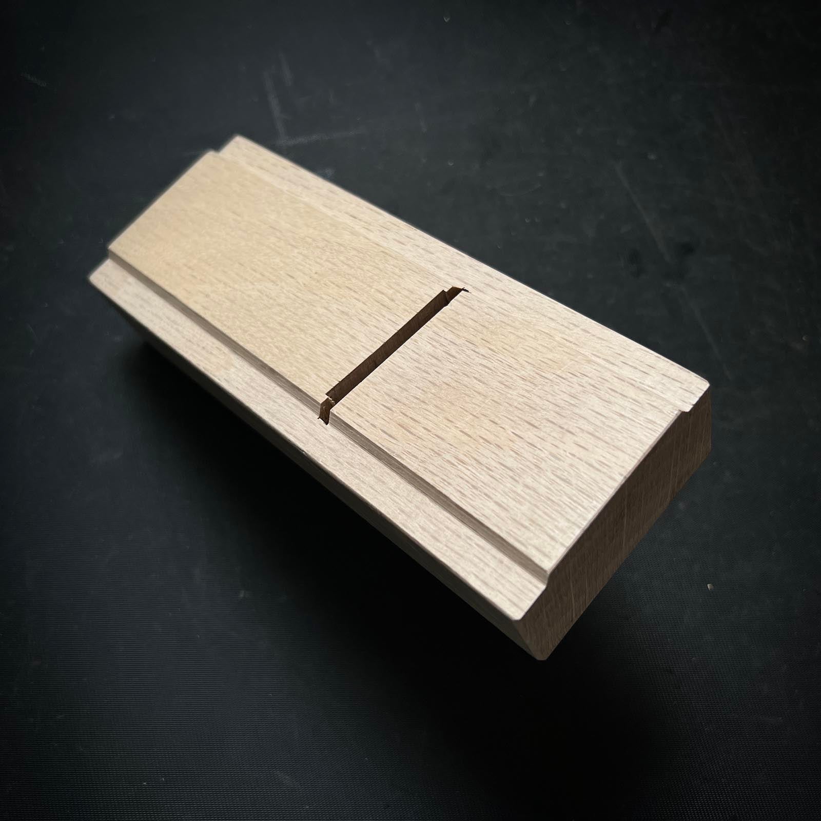 Yoshitaka Standing Plane (Dainaoshi Kanna) with blue steel 台直鉋 義隆 段付き 48mm