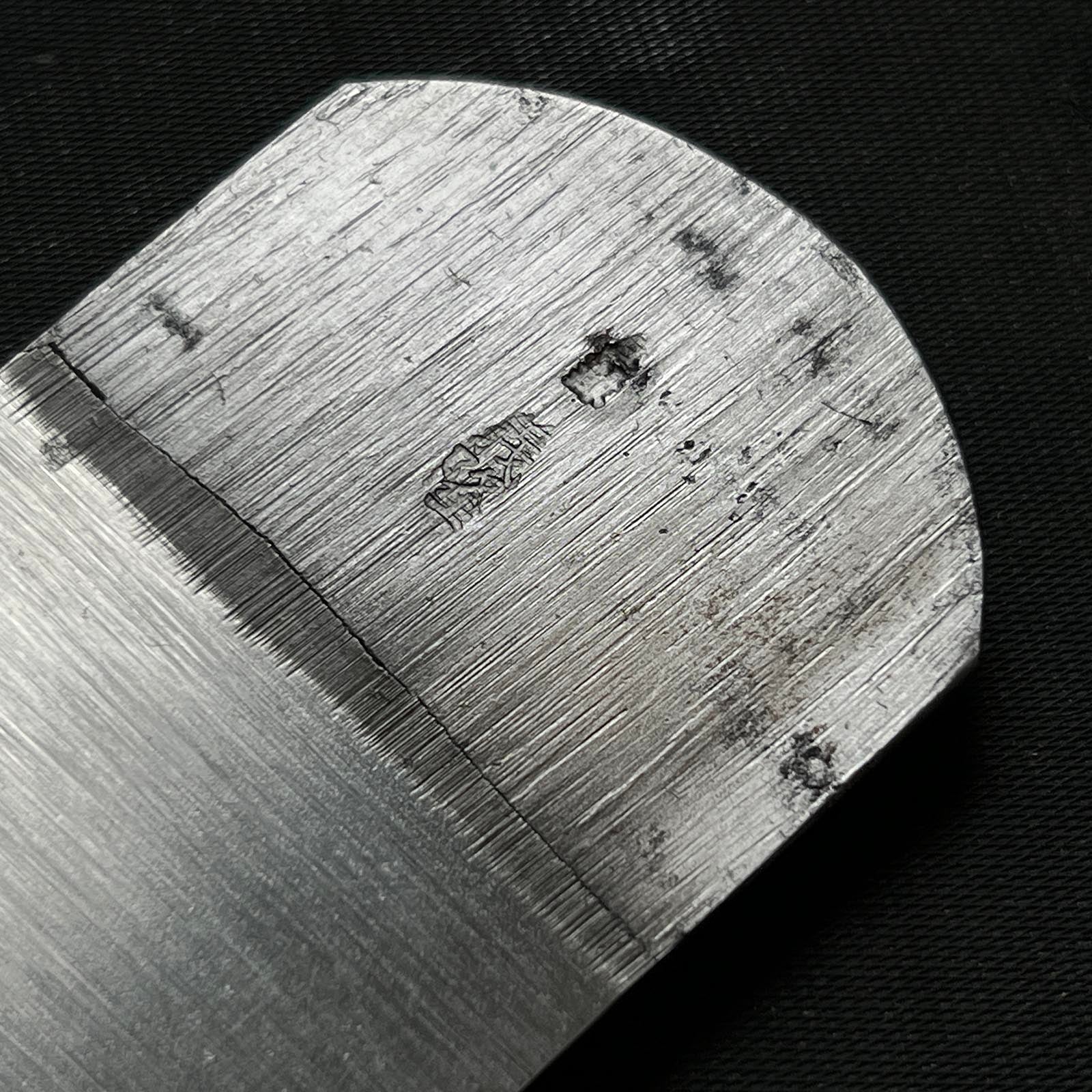 Yoshitaka Standing Plane (Dainaoshi Kanna) with blue steel 台直鉋 義隆 段付き 48mm