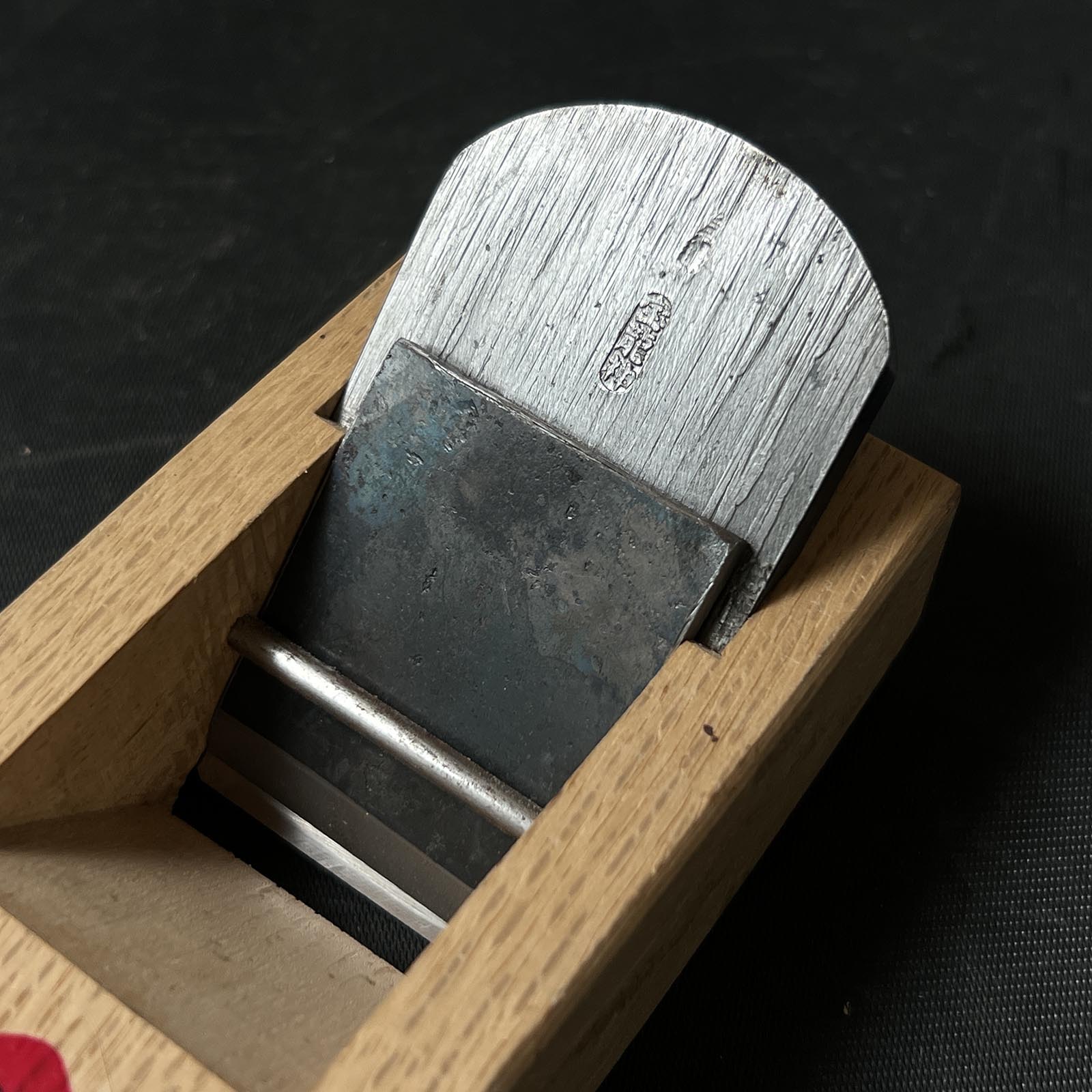 Old stock Houryushin Compass Plane(Sori-Kanna) 掘出し物 反鉋 宝龍神 42mm