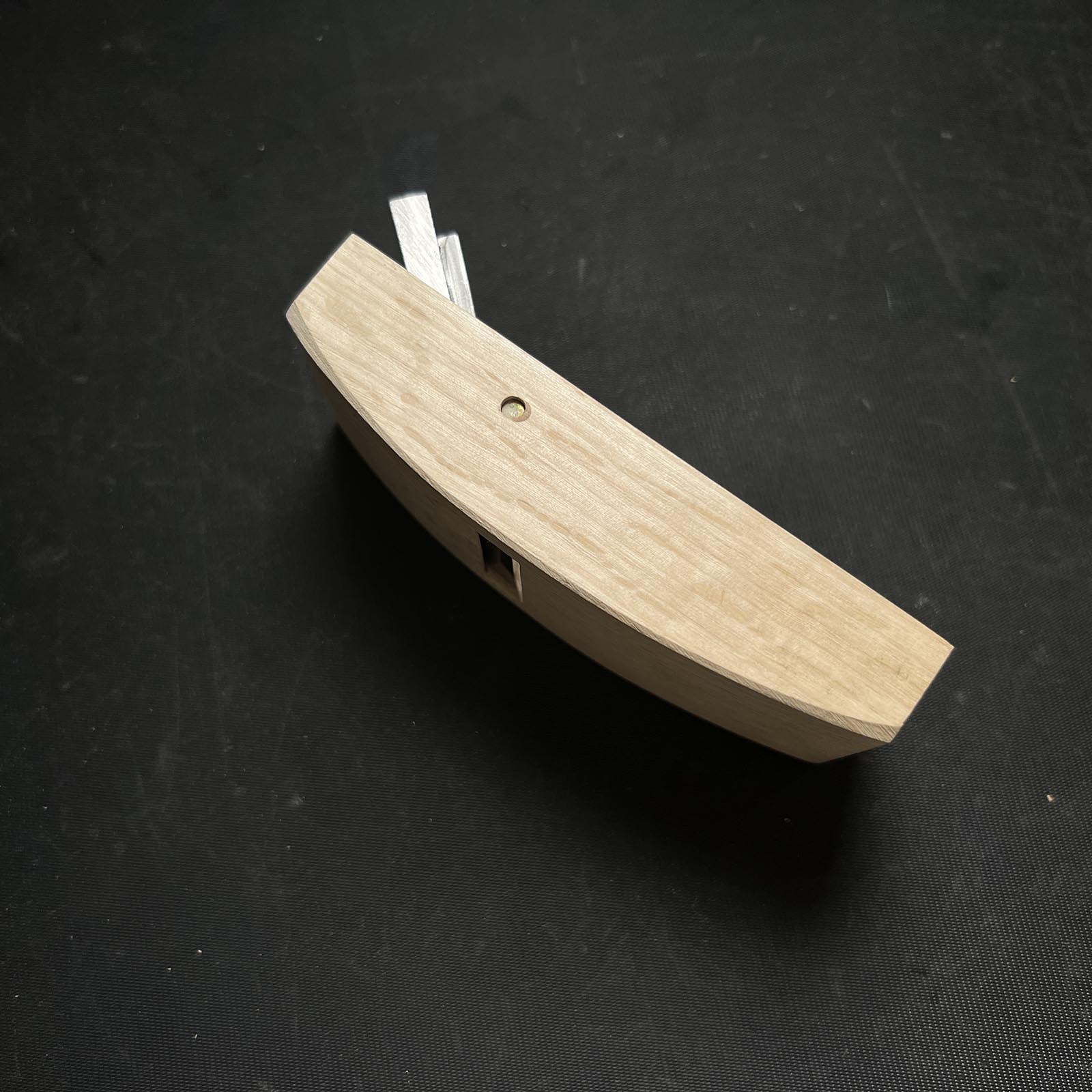 Old Stock Kikuyoshi Compass Plane (Sori-Kanna) with blue steel 掘出し物 反鉋 菊義 36mm