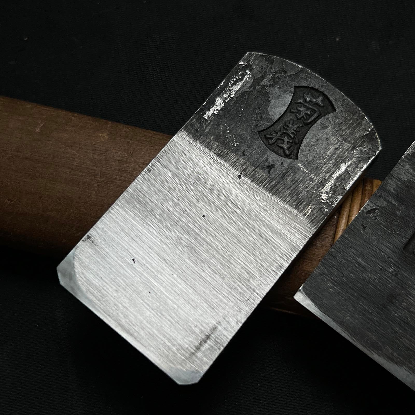 Old Stock Kikuyoshi Compass Plane (Sori-Kanna) with blue steel 掘出し物 反鉋 菊義 36mm