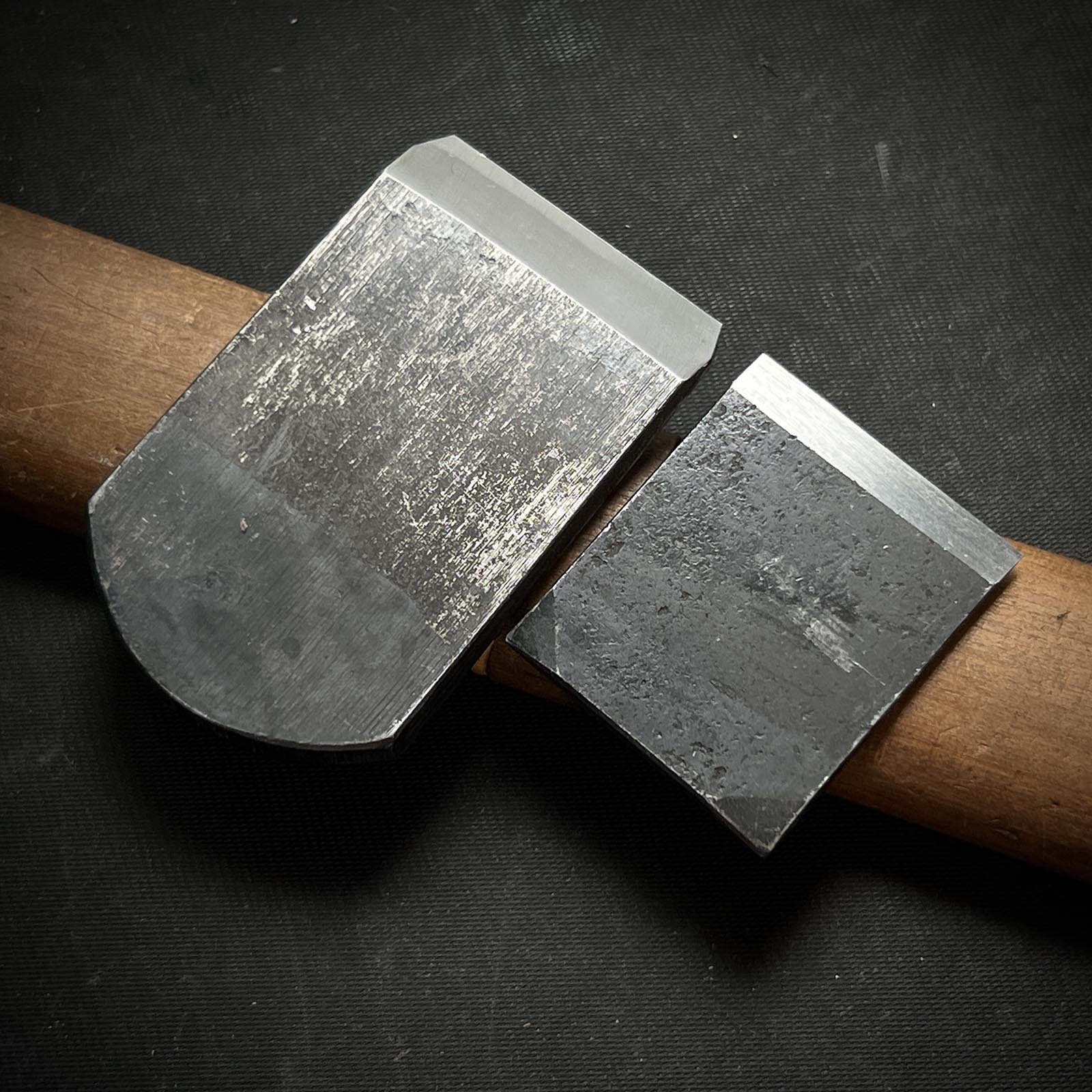 Yoshitaka Compass Plane (Sori-Kanna) with blue steel 反鉋 義隆 36,42mm