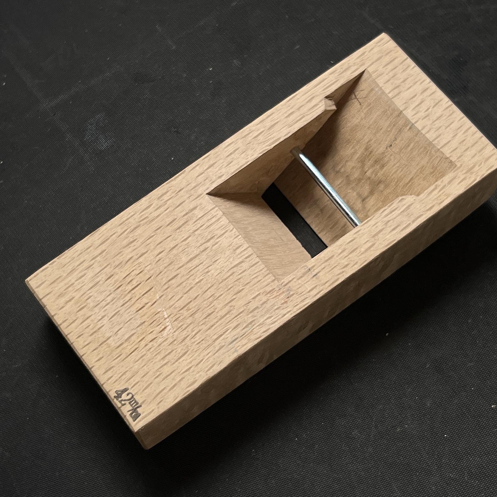 Yoshitaka Compass Plane (Sori-Kanna) with blue steel 反鉋 義隆 36,42mm