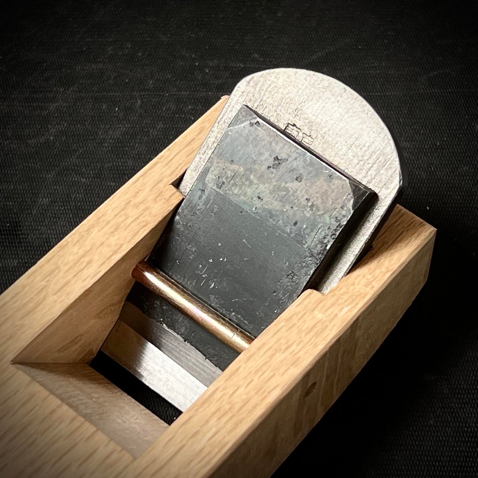 Kouetsu Compass Plane (Sori-Kanna) with blue steel by Komori 侊悦 反鉋 小森作 24,30,36mm