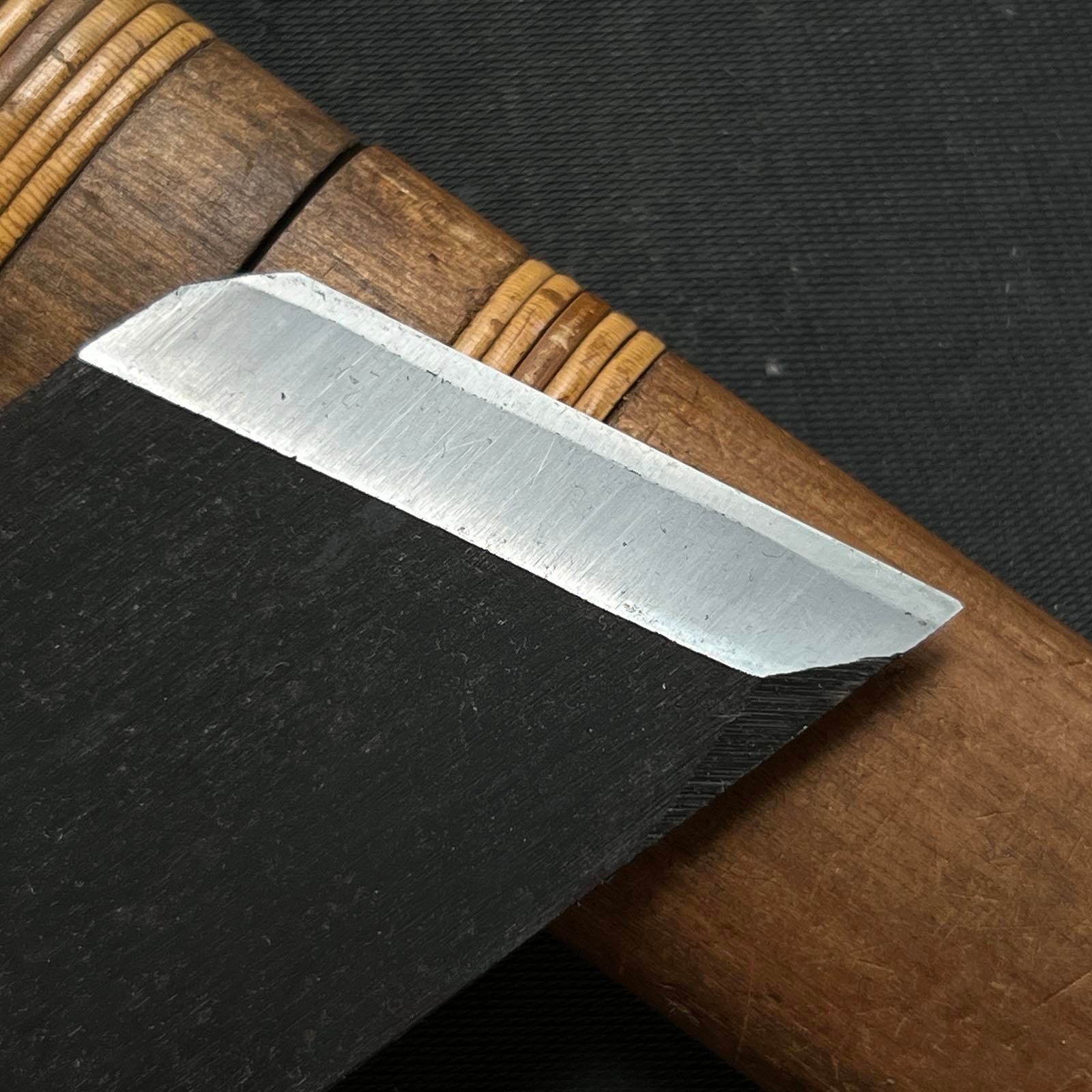 Yoshitaka Special Rabbet Planes with Blue steel Left 義隆 一枚鉋 左 蟻際鉋 42mm Ari-Kiwakanna