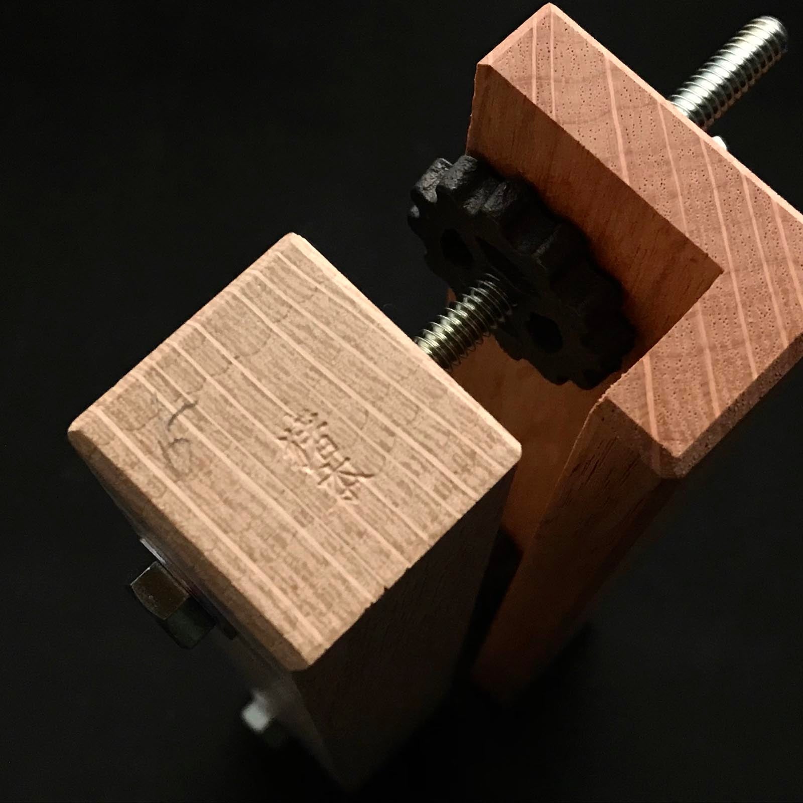 Ha Kanna Kumiko Kanna with white steel by Muneaki 葉鉋 組子用 60° 猪本台 宗秋刃