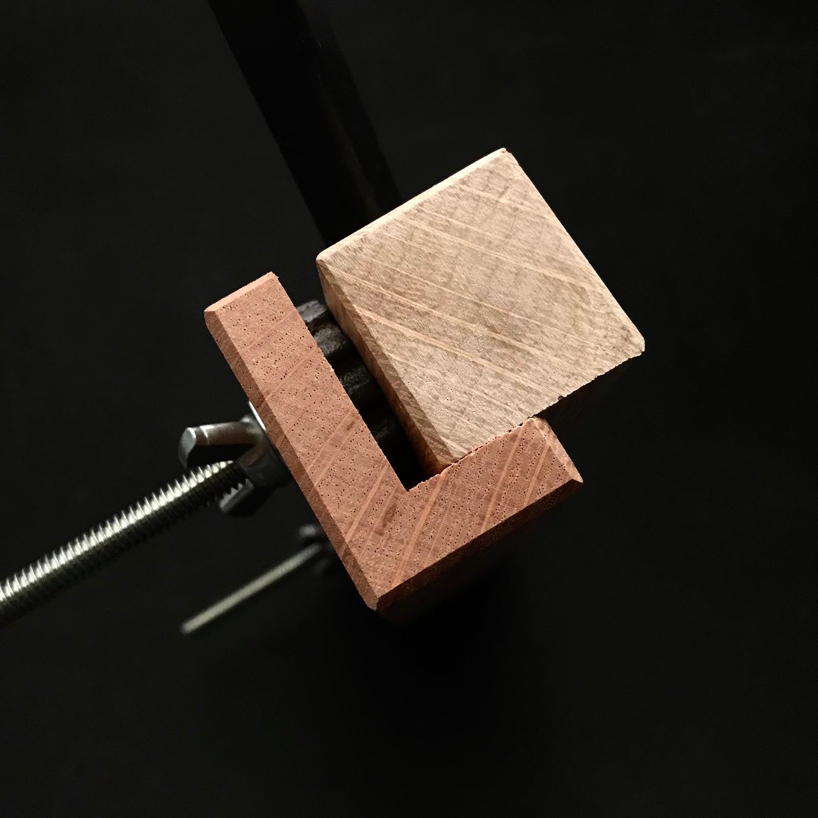 葉鉋 組子用 切鉋 45° 猪本台 宗秋刃