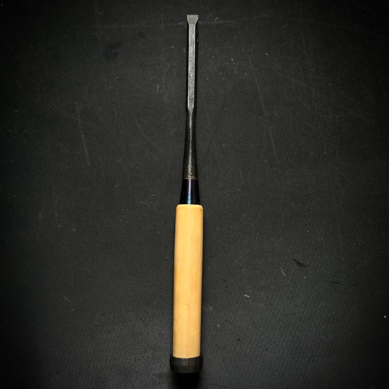 Kanetake Shorter Timber chisels by Takahashi Norikazu with boxwood handle 高橋典三作 カネ武 中叩鑿 黄楊柄 Chu-Tatakinomi 9mm