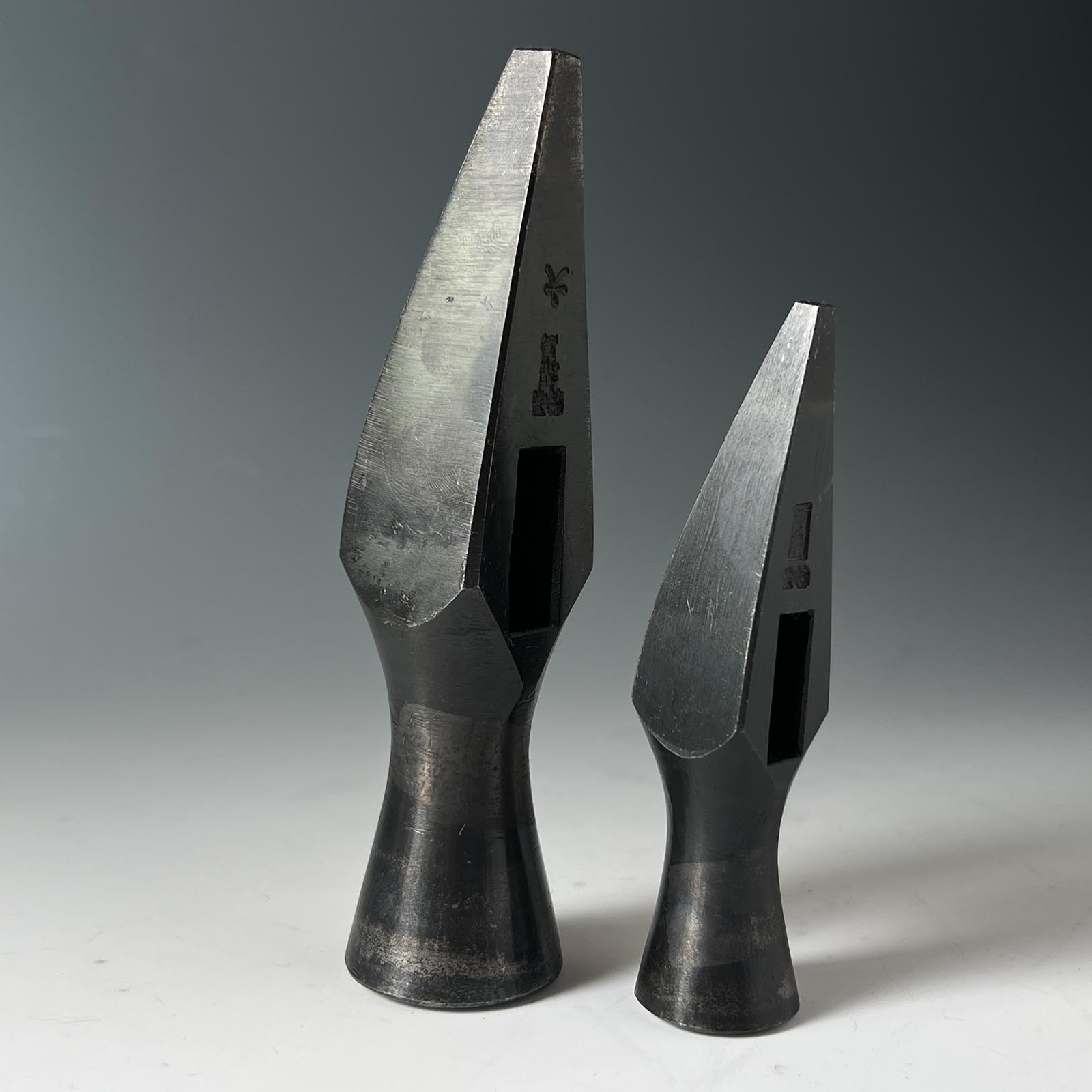 Specially made High precision Fukushima Funate Blacksmith finish Hammers 特選 福島作 舟手玄翁 黒仕上