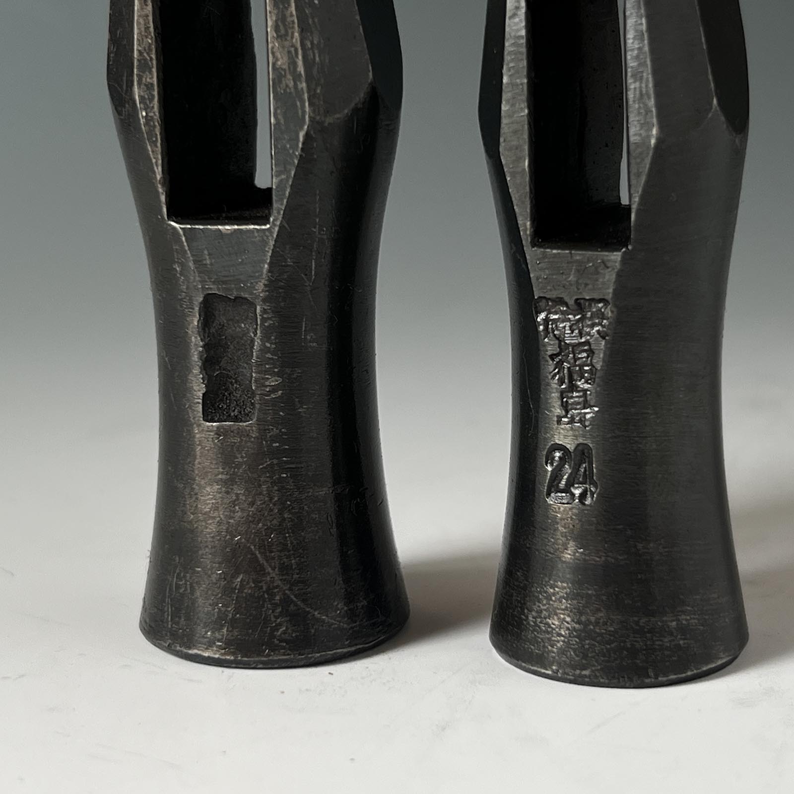 Specially made High precision Fukushima Katakuchi Blacksmith finish Hammers 特製 福島作 片口玄翁 黒仕上