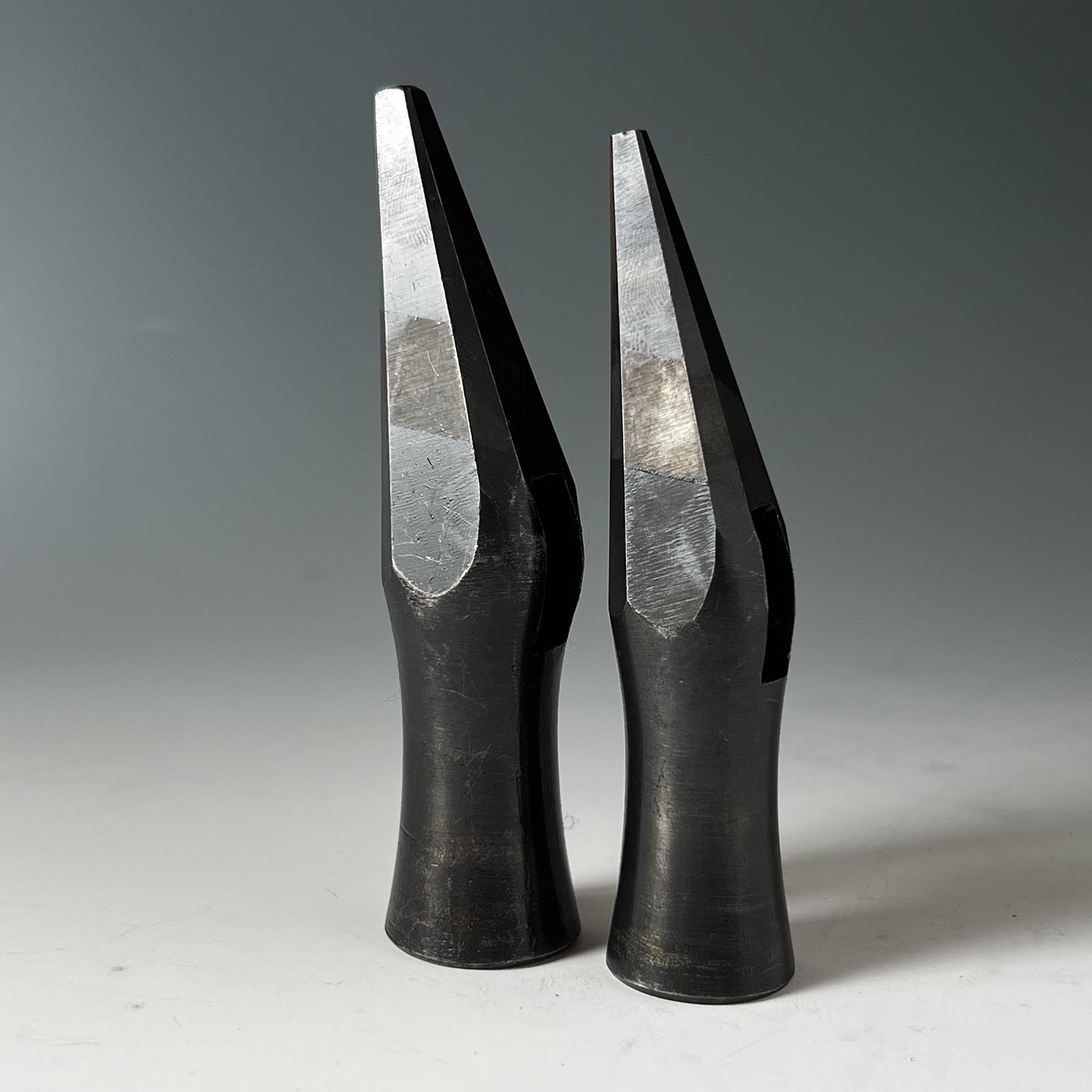 Specially made High precision Fukushima Katakuchi Blacksmith finish Hammers 特製 福島作 片口玄翁 黒仕上